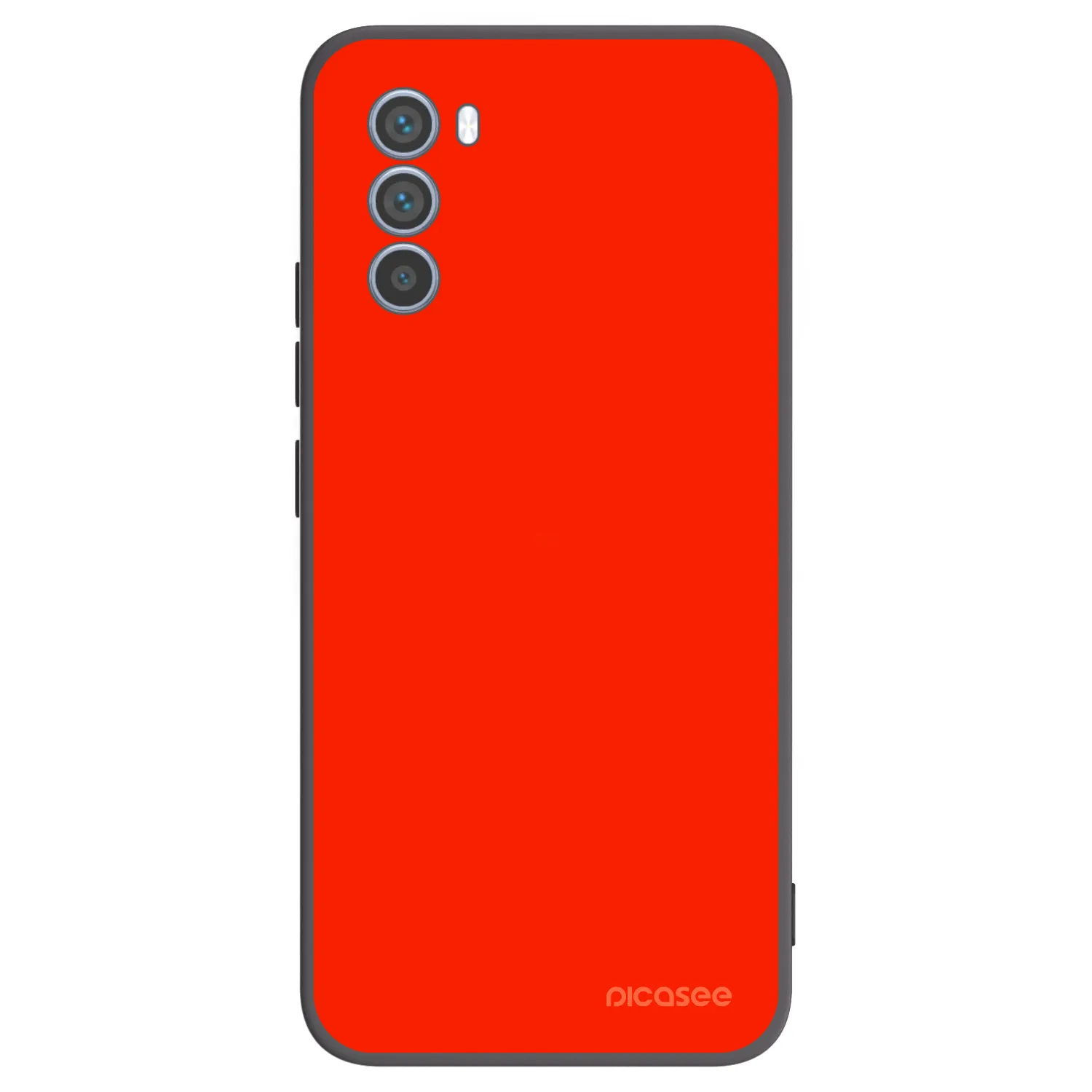 Picasee crna silikonska maskica za Motorola Moto G62 - Maranello Red