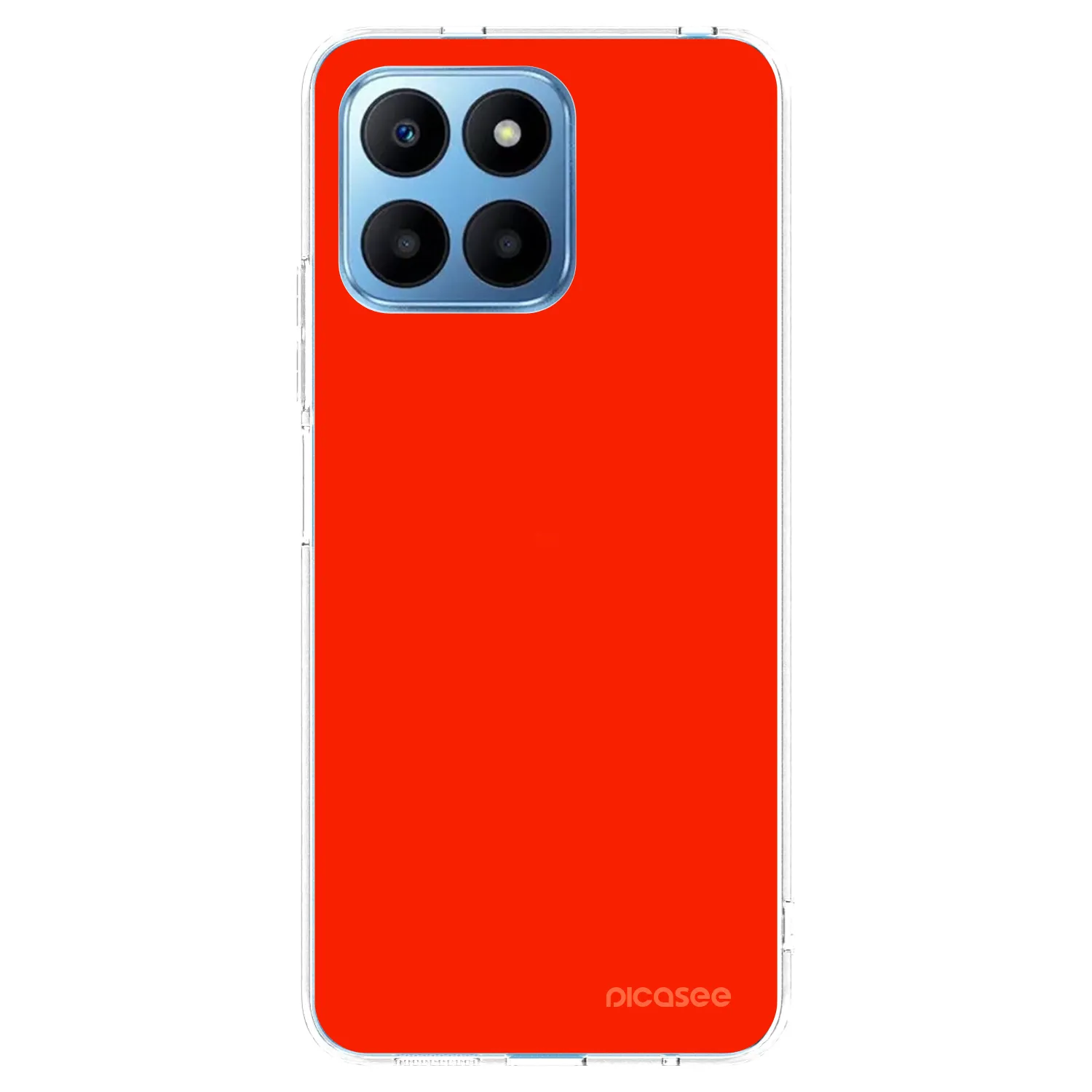Picasee silikonska prozirna maskica za Honor 70 Lite - Maranello Red