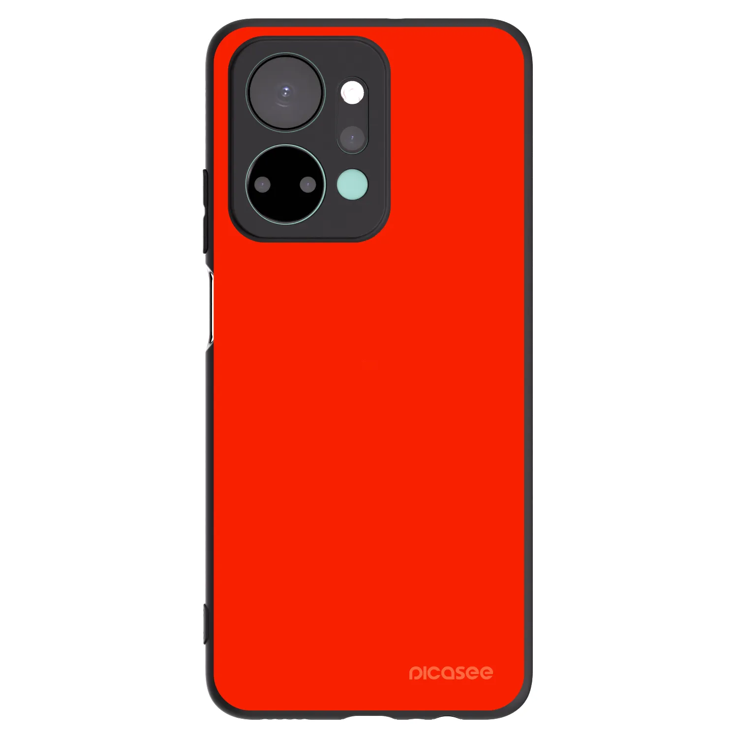 Picasee crna silikonska maskica za Honor X7a - Maranello Red