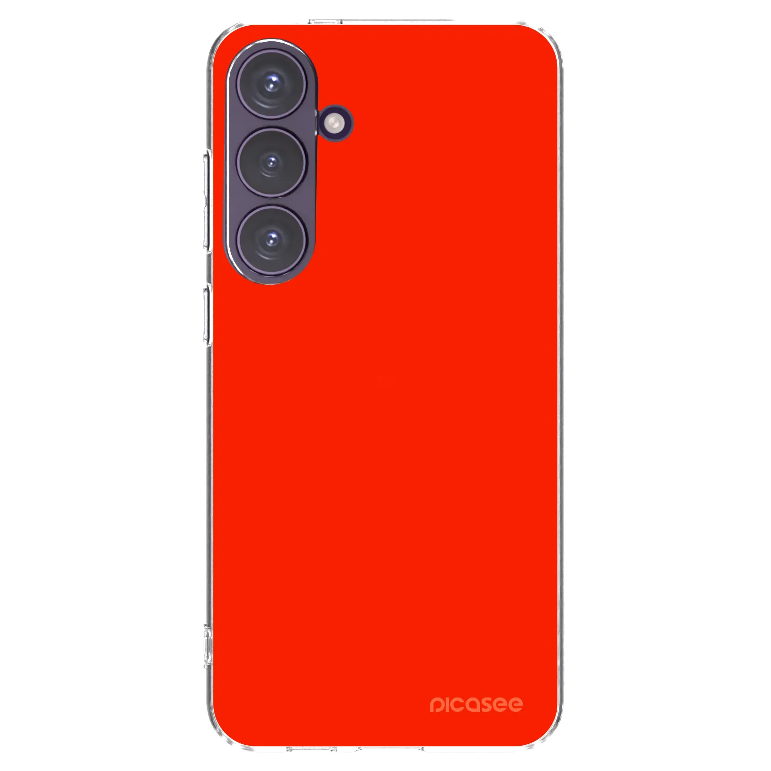 Picasee silikonska prozirna maskica za Samsung Galaxy S24+ S926B 5G - Maranello Red