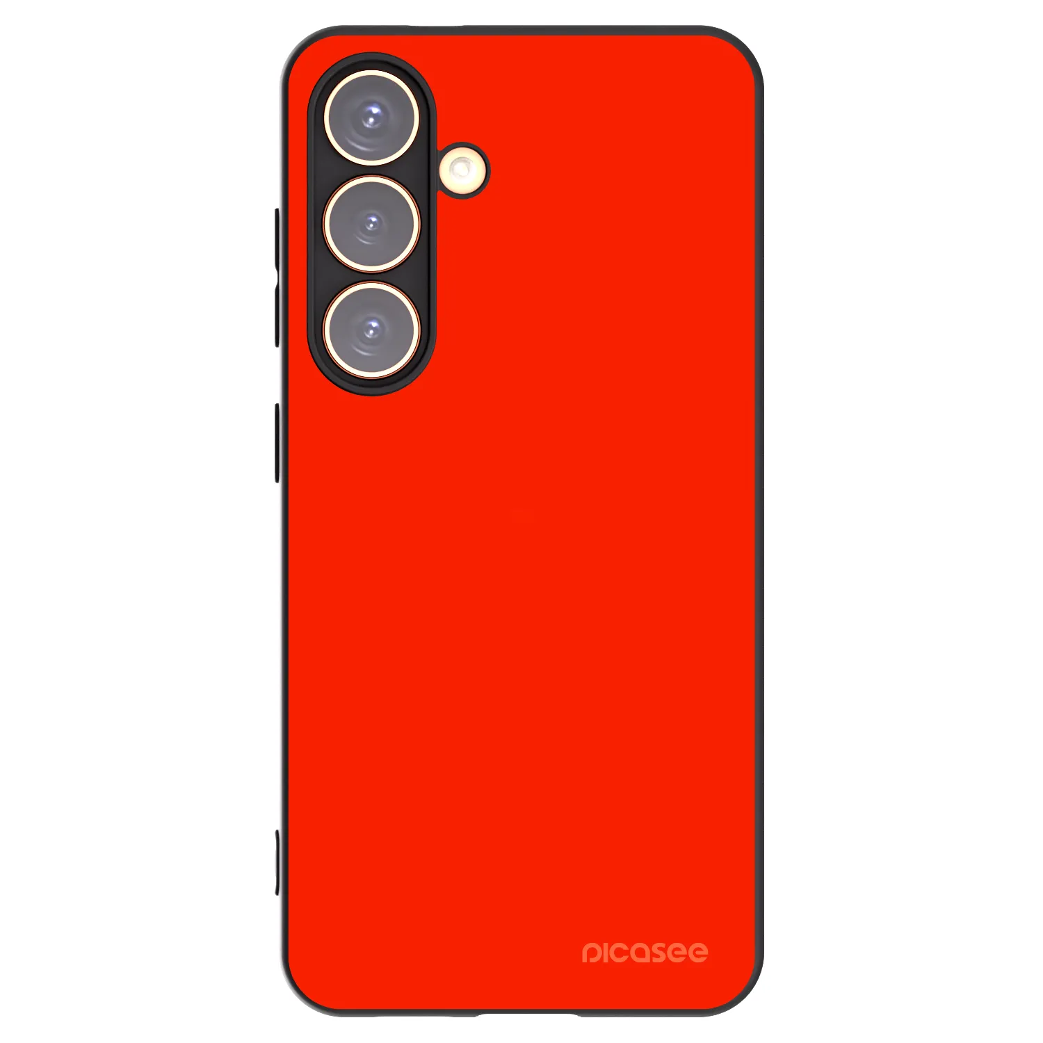 Picasee crna silikonska maskica za Samsung Galaxy S24 S921B 5G - Maranello Red