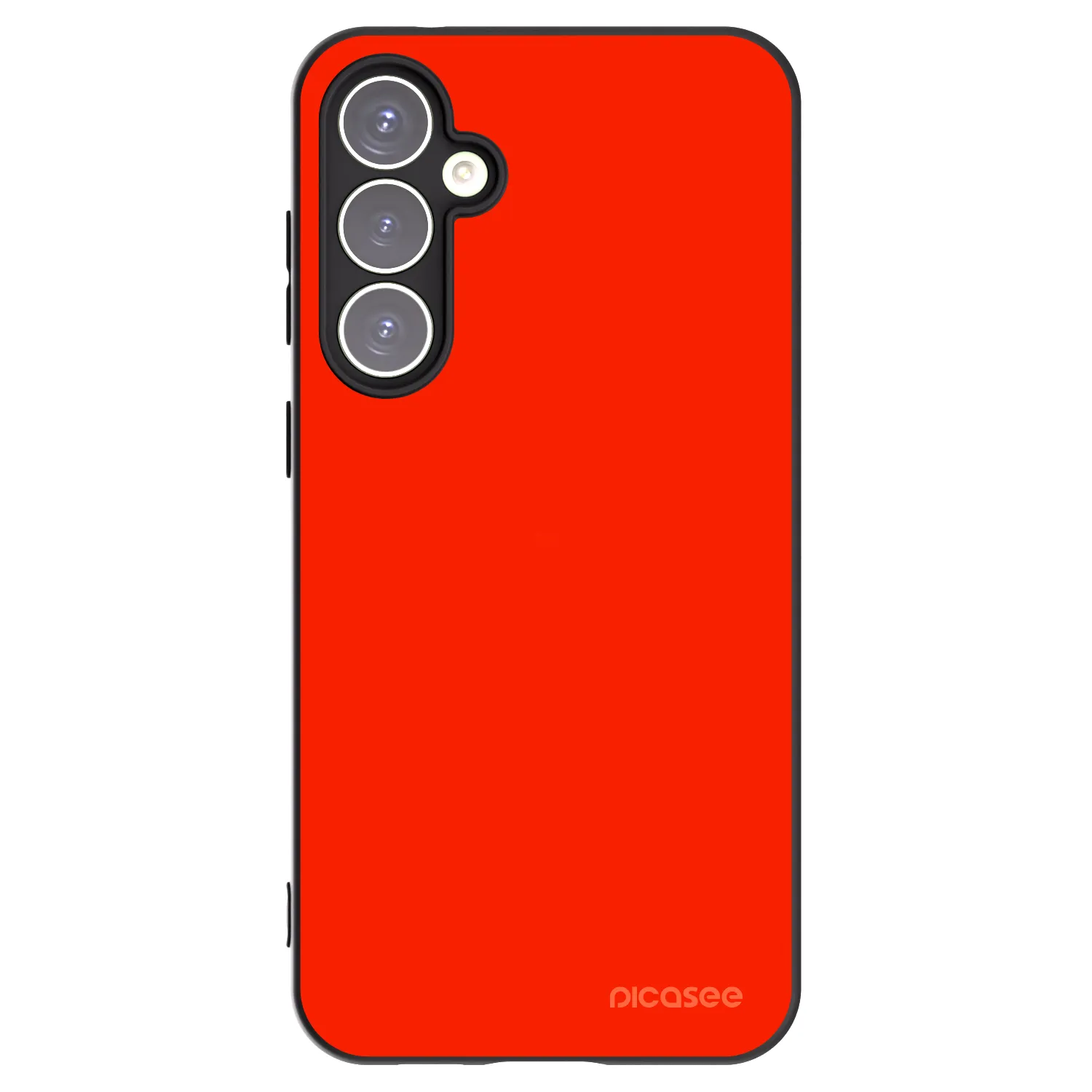 Picasee crna silikonska maskica za Samsung Galaxy S23 FE S711B - Maranello Red