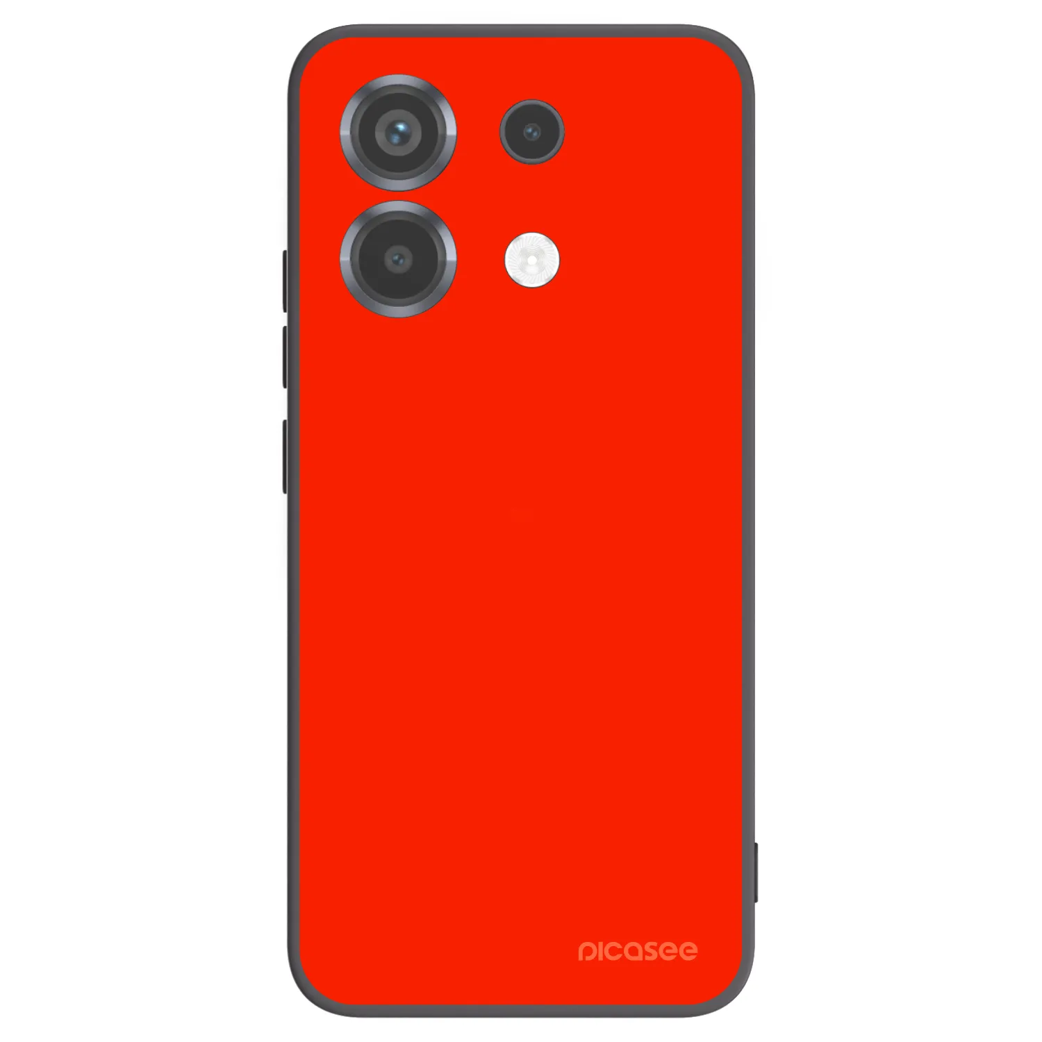 Picasee crna silikonska maskica za Xiaomi Poco X6 - Maranello Red