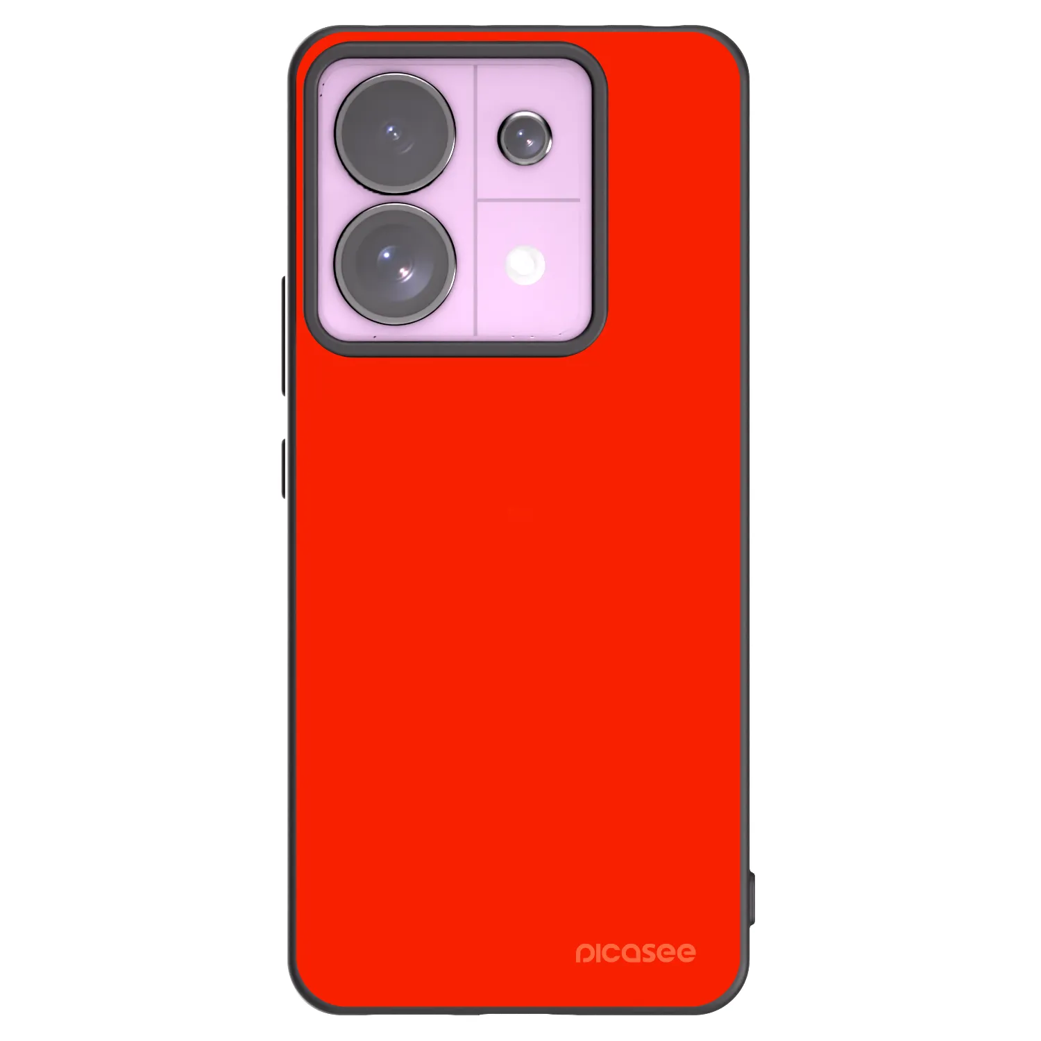 Picasee crna silikonska maskica za Xiaomi Redmi Note 13 Pro 5G - Maranello Red