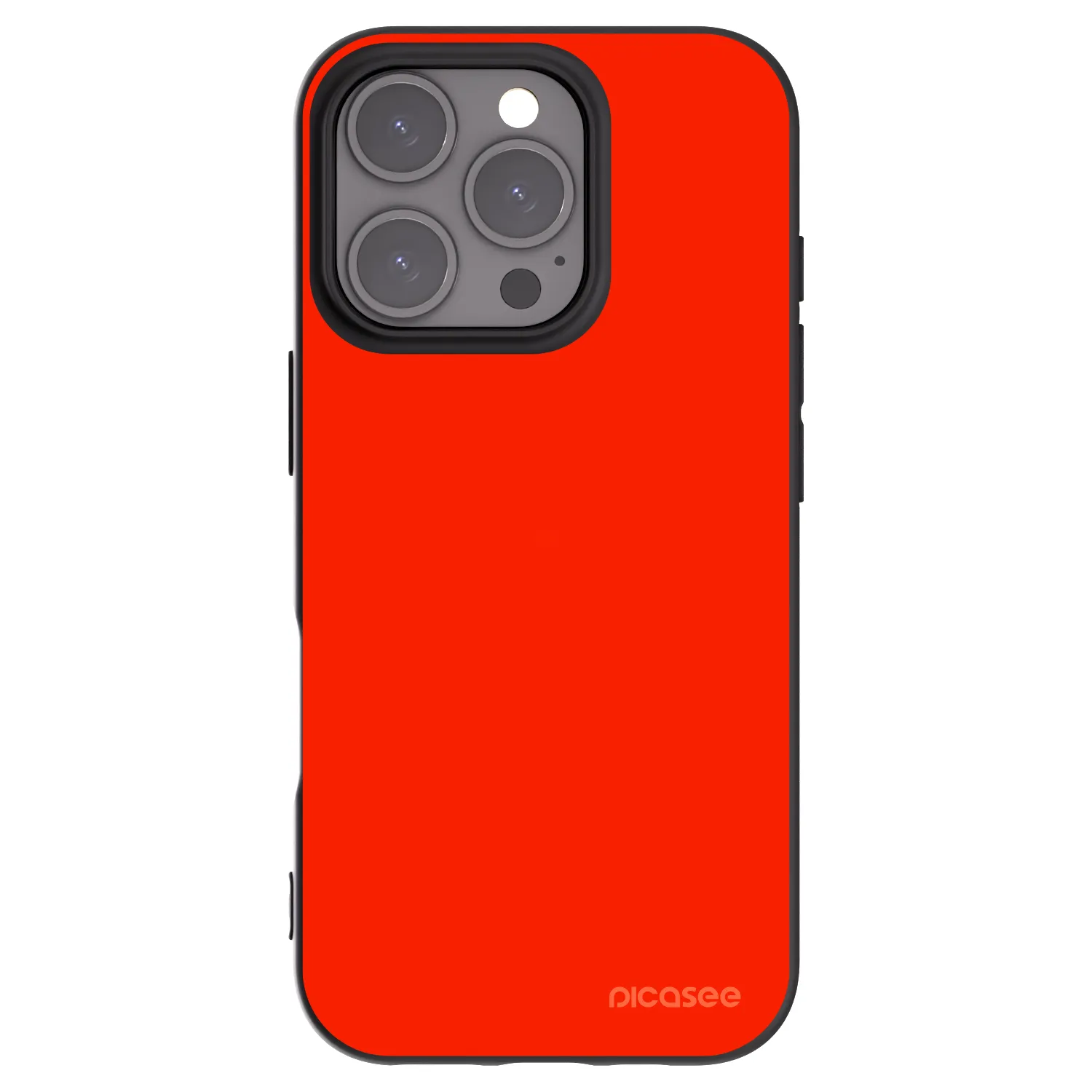 Picasee crna silikonska maskica za Apple iPhone 16 Pro - Maranello Red