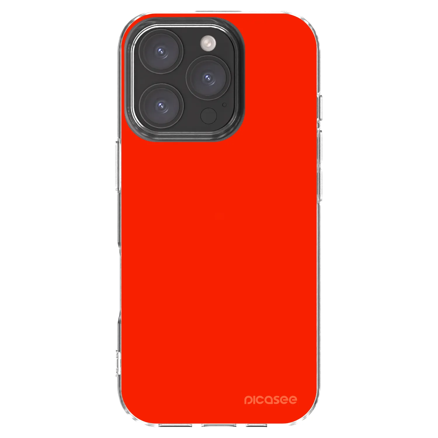 Picasee silikonska prozirna maskica za Apple iPhone 16 Pro - Maranello Red