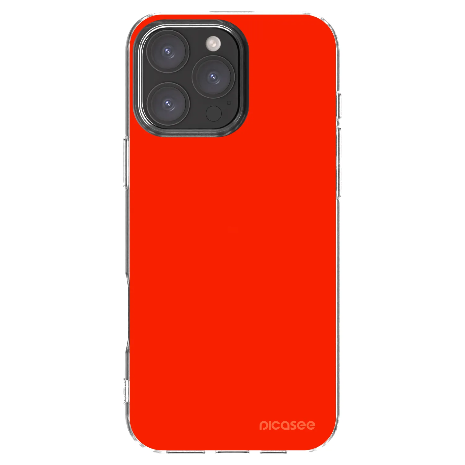 Picasee silikonska prozirna maskica za Apple iPhone 16 Pro Max - Maranello Red