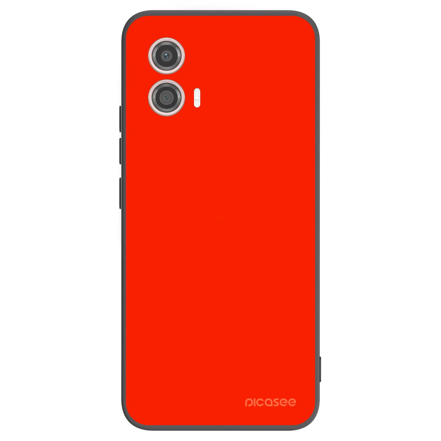 Picasee crna silikonska maskica za Motorola Moto G53 5G - Maranello Red