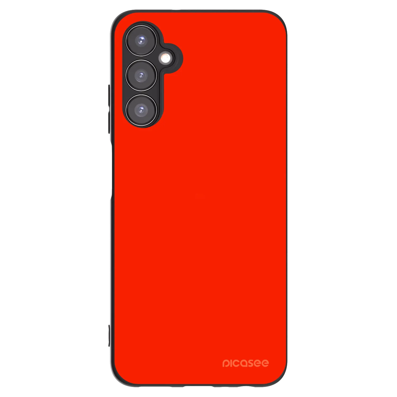 Picasee crna silikonska maskica za Samsung Galaxy A05s A057G - Maranello Red