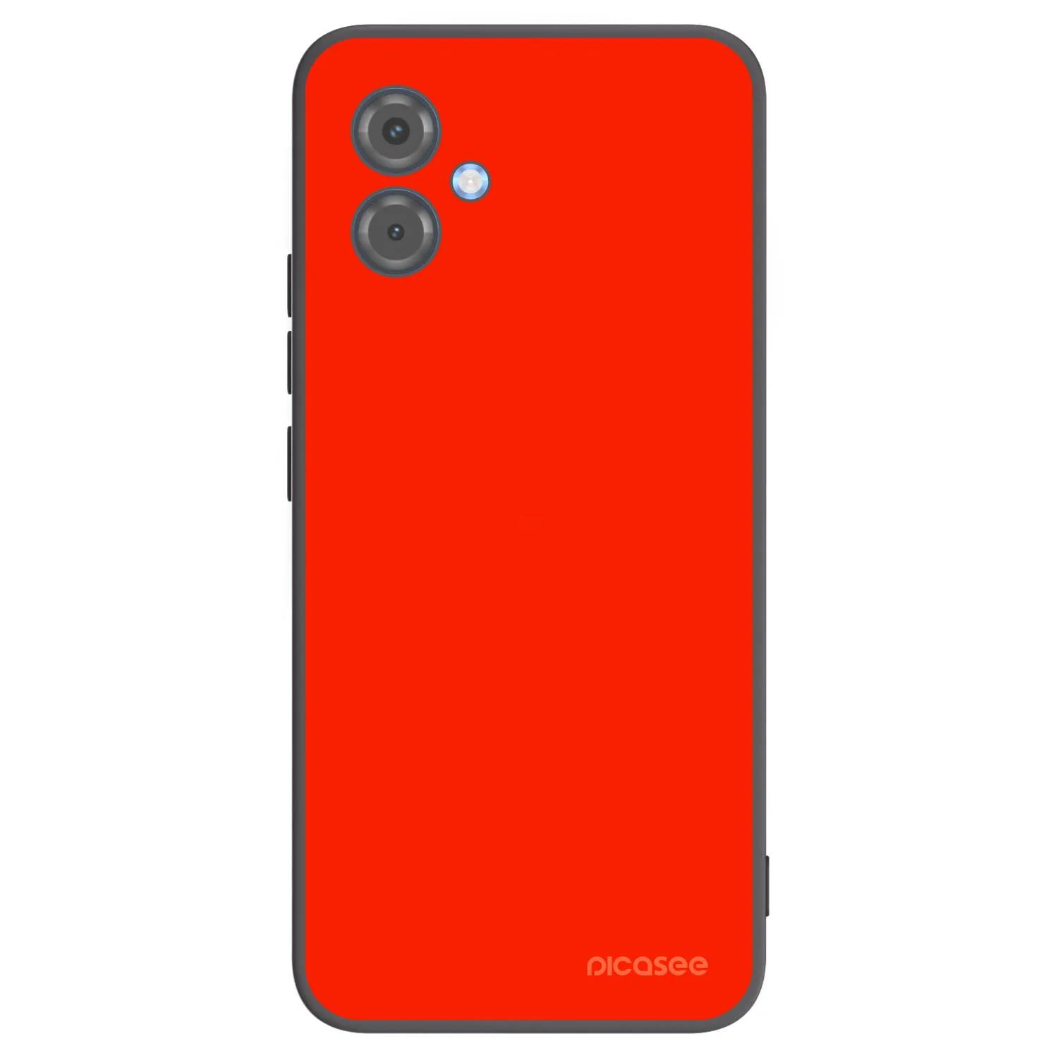 Picasee crna silikonska maskica za Motorola Moto G14 - Maranello Red