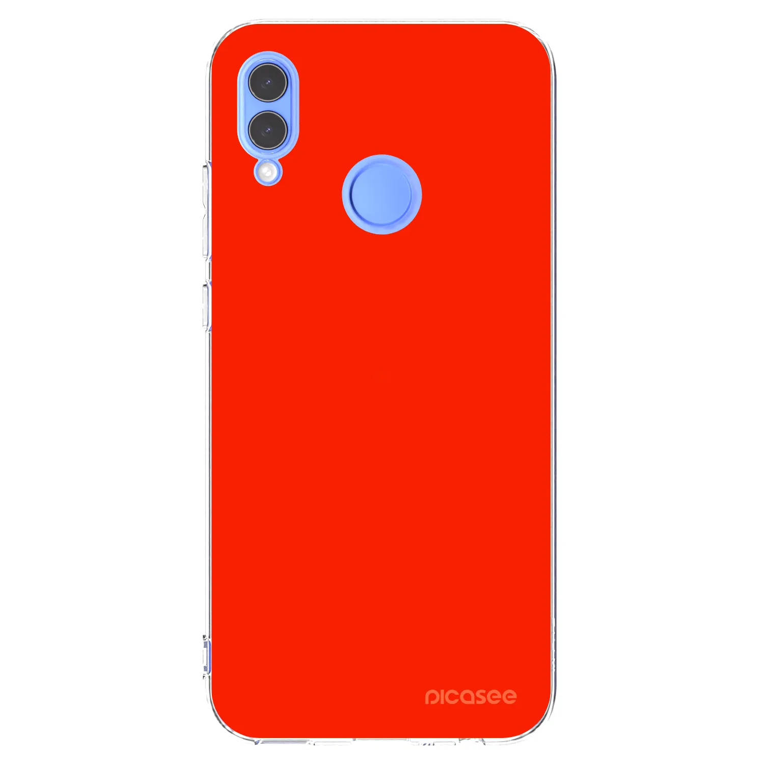 Picasee silikonska prozirna maskica za Honor 10 Lite - Maranello Red