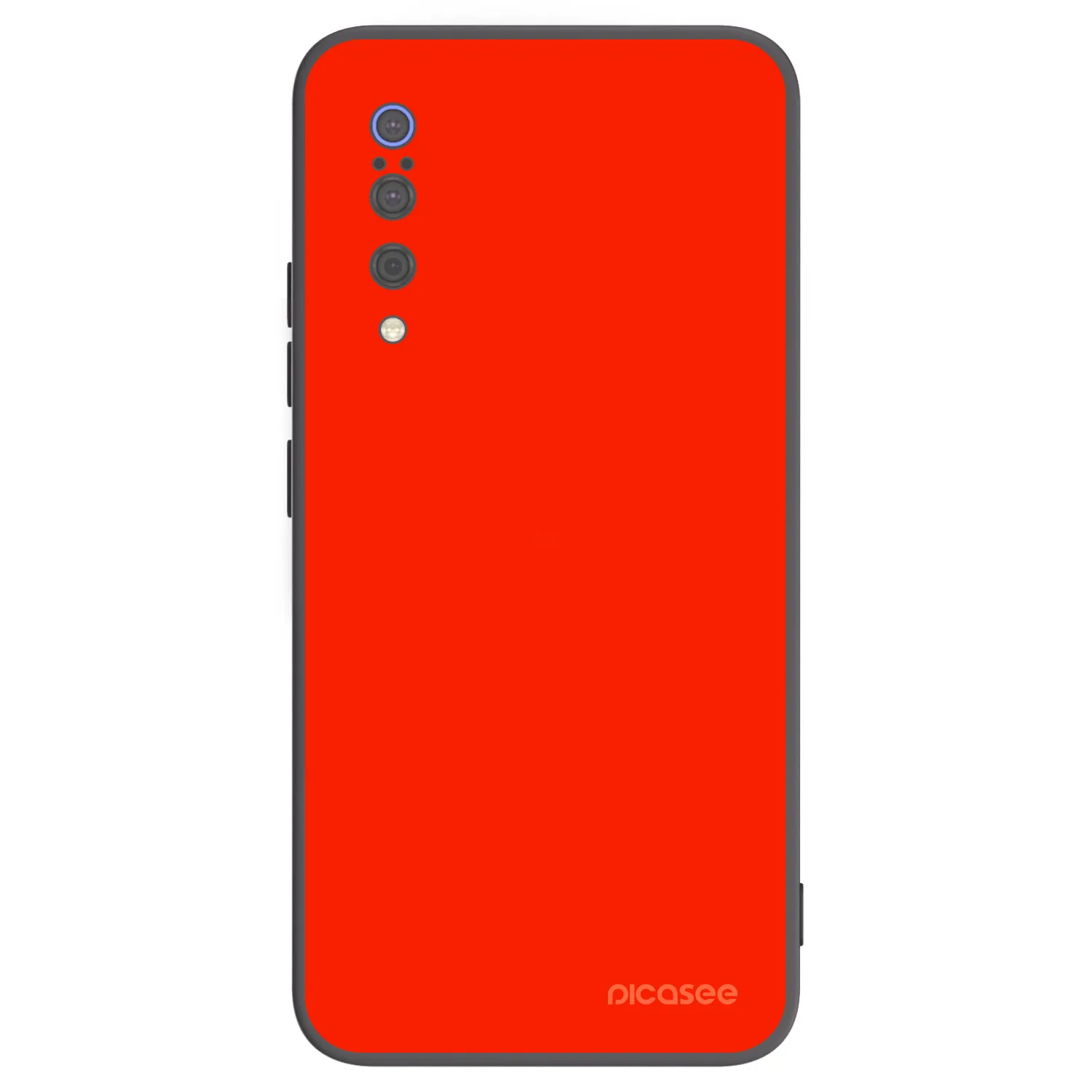 Picasee crna silikonska maskica za Xiaomi Mi 9 - Maranello Red