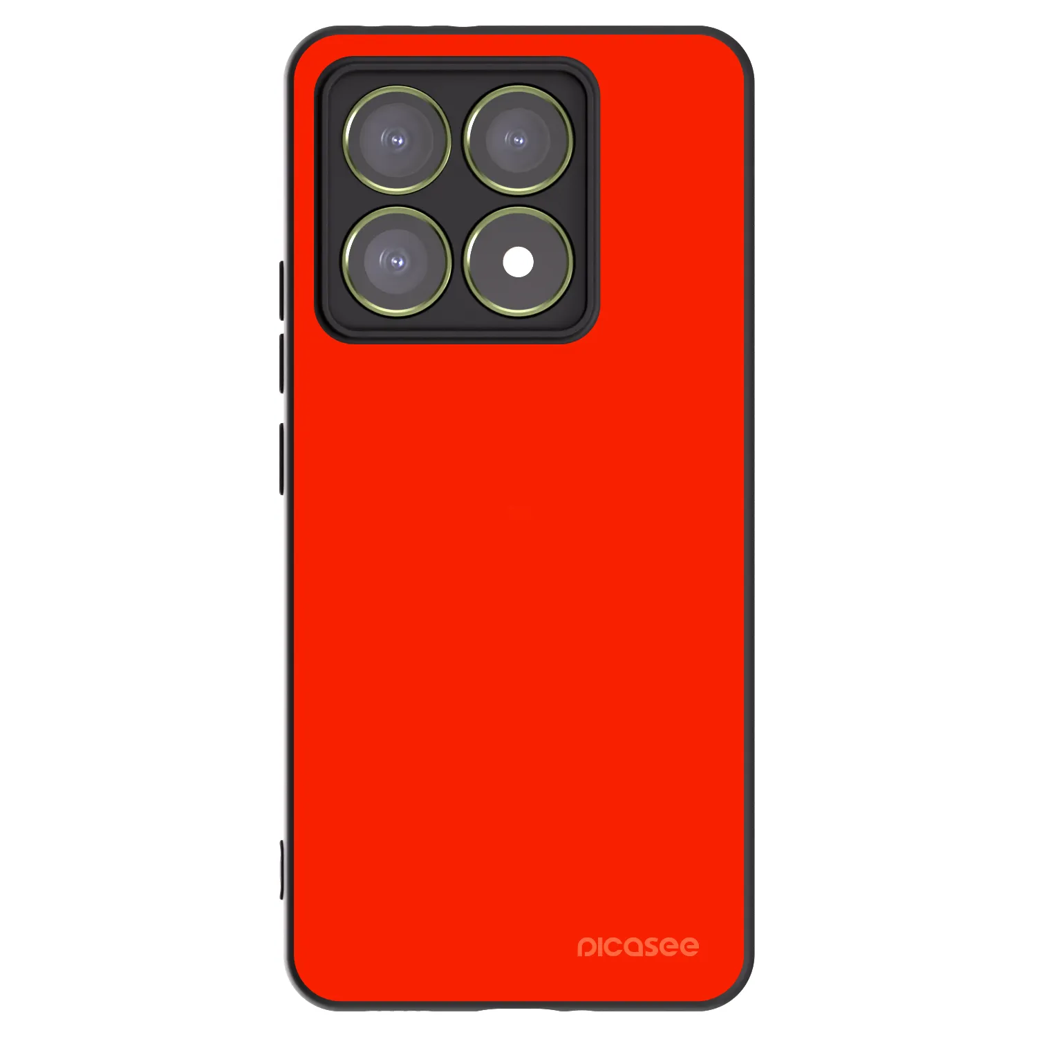 Picasee crna silikonska maskica za Xiaomi 14T - Maranello Red