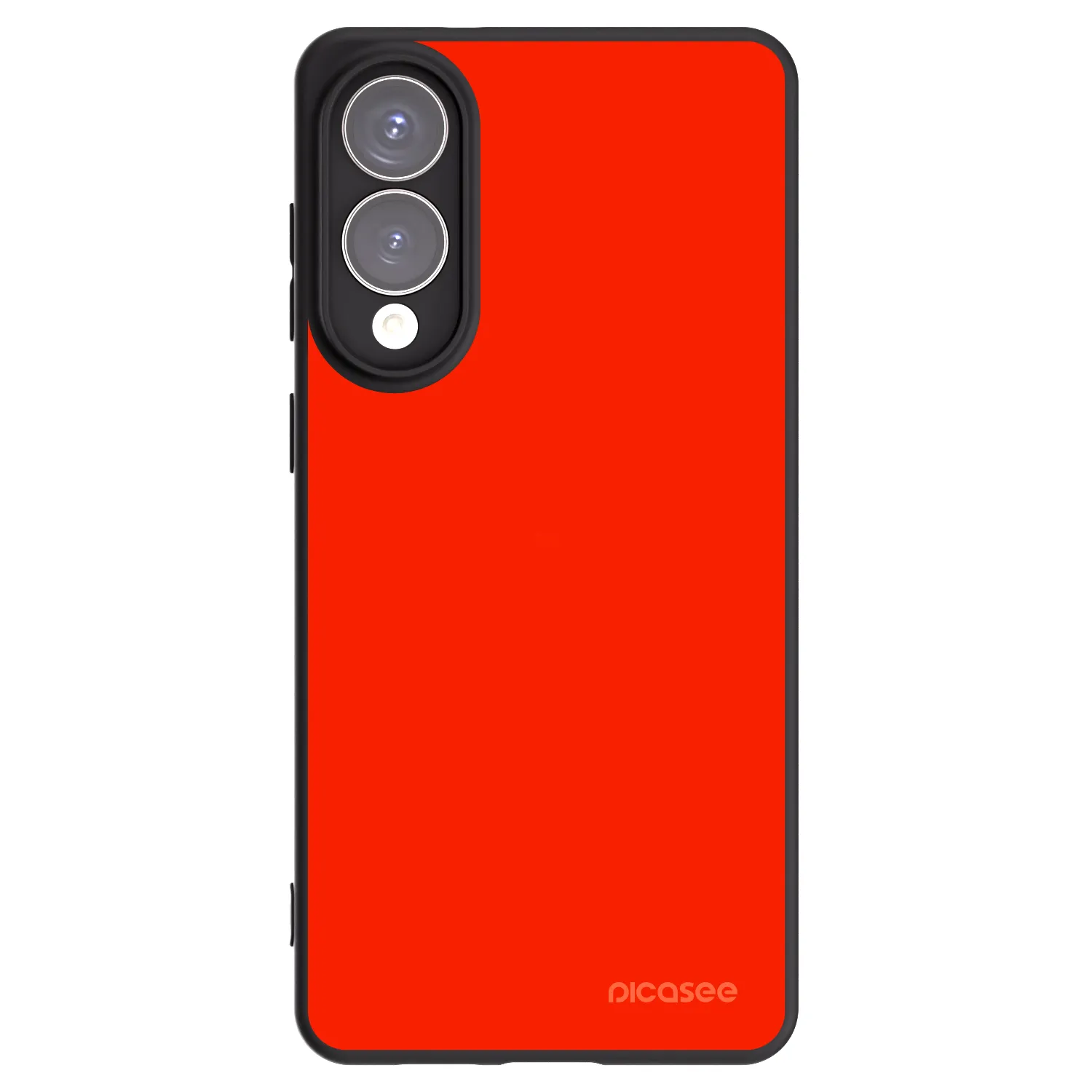 Picasee crna silikonska maskica za Samsung Galaxy S25 Edge 5G - Maranello Red