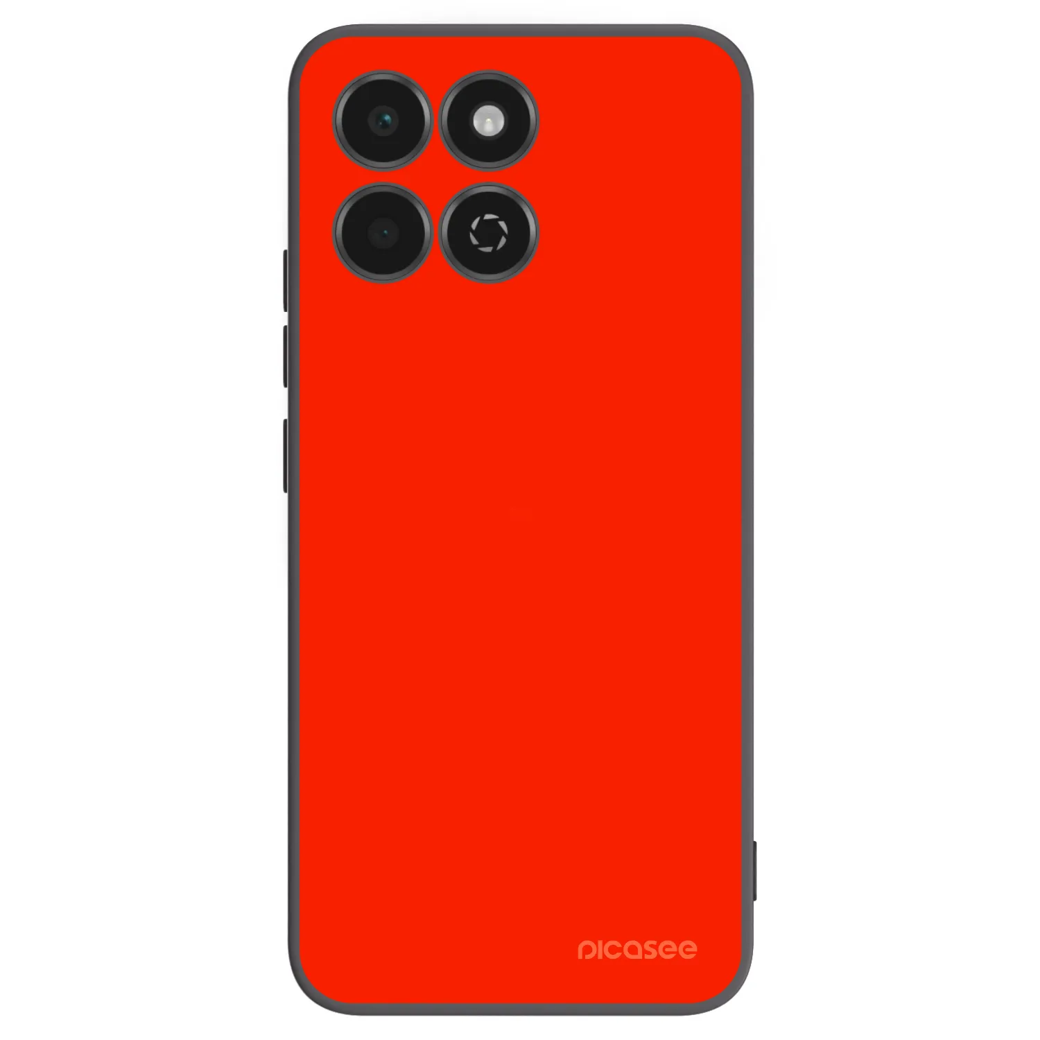 Picasee crna silikonska maskica za Honor 200 Smart 5G - Maranello Red