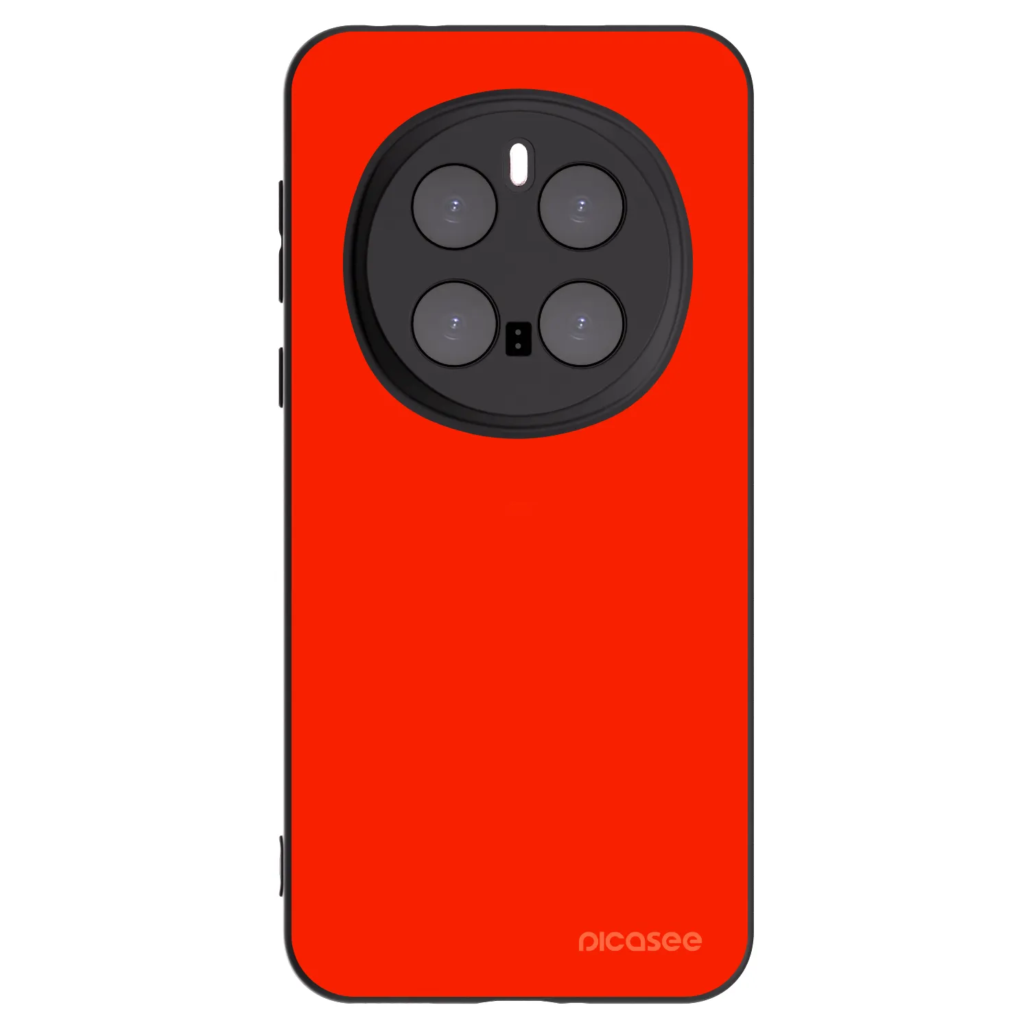 Picasee crna silikonska maskica za Honor Magic7 Pro 5G - Maranello Red