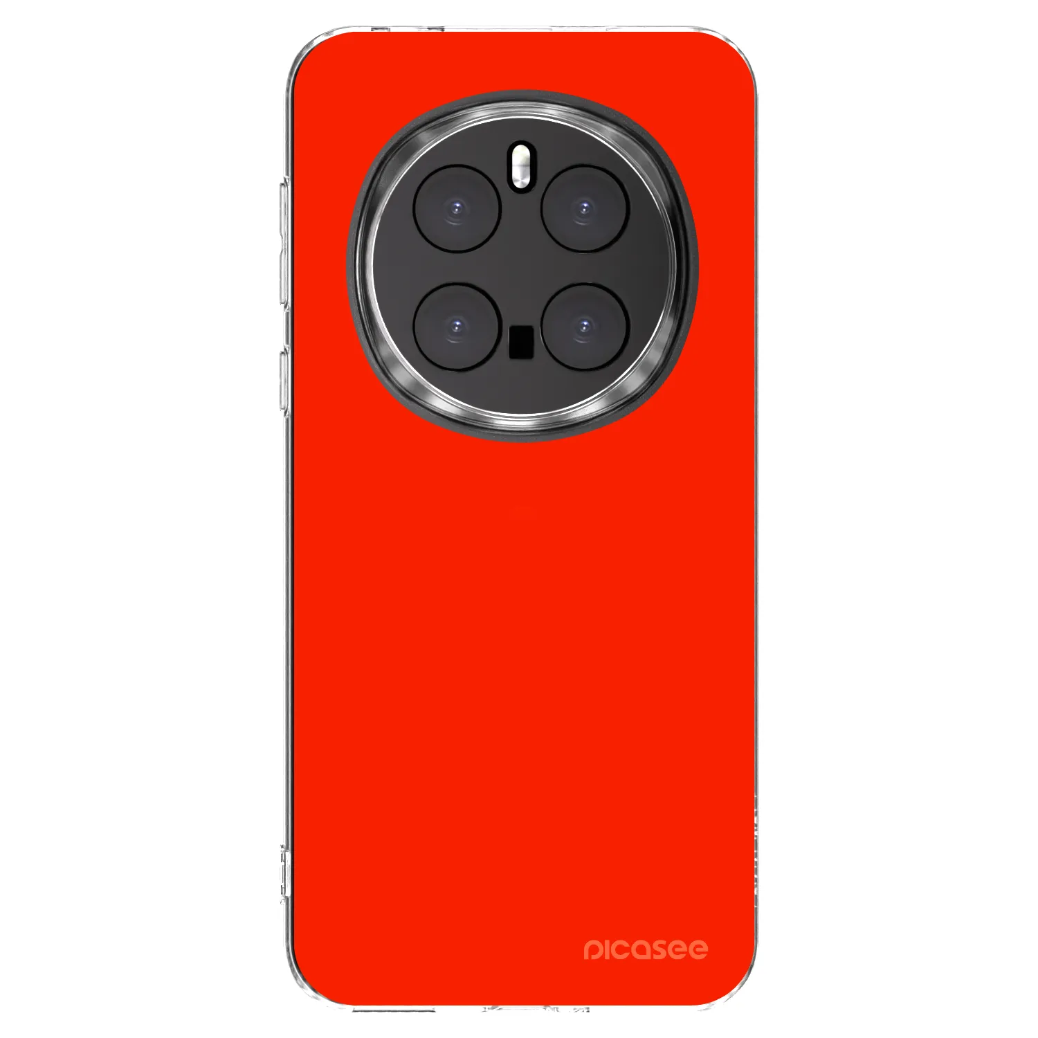 Picasee silikonska prozirna maskica za Honor Magic7 Pro 5G - Maranello Red