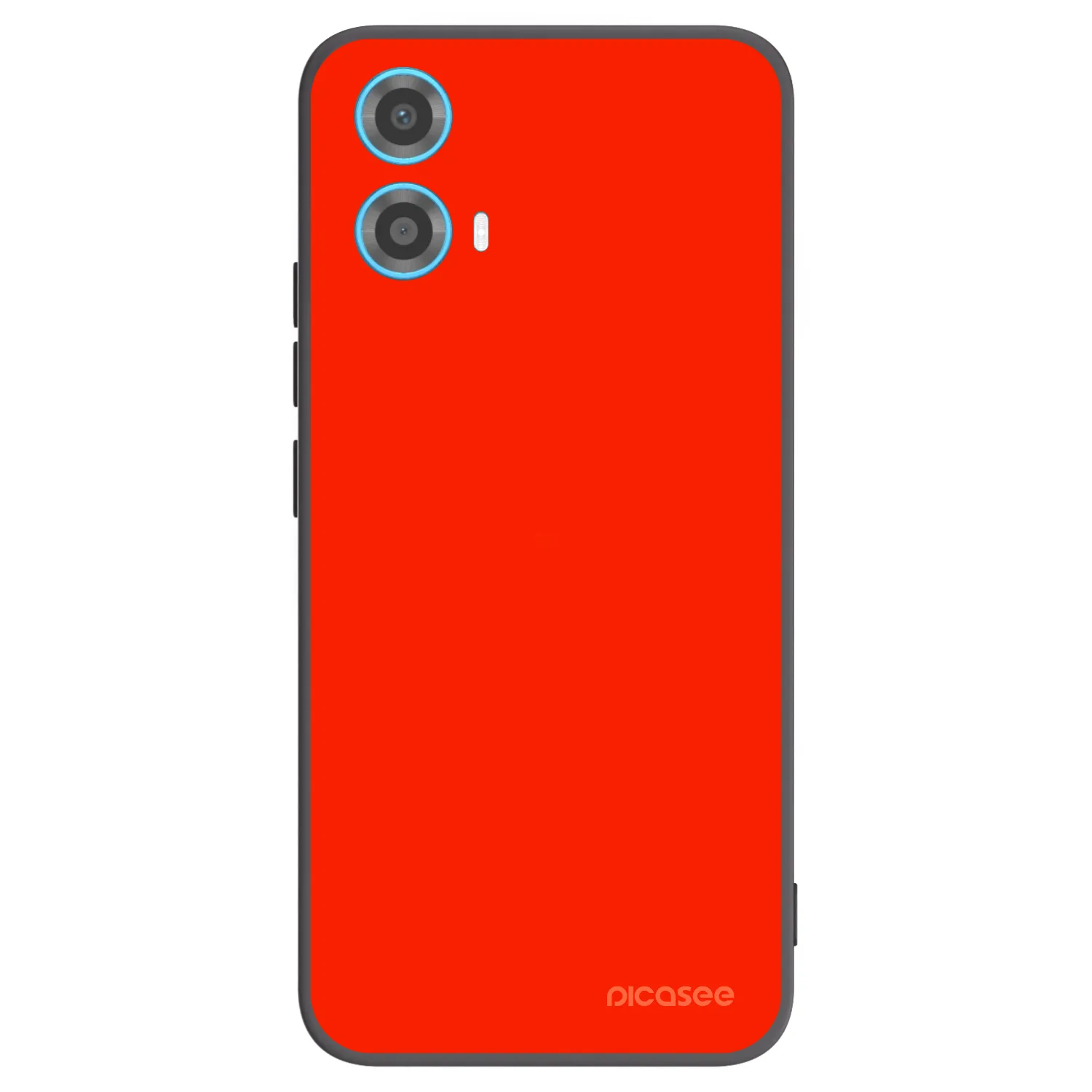 Picasee crna silikonska maskica za Motorola Moto G34 5G - Maranello Red
