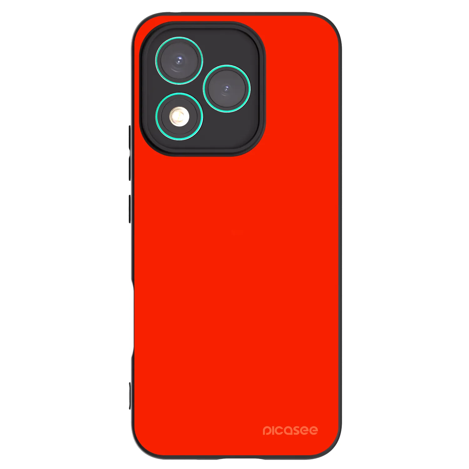 Picasee crna silikonska maskica za Honor 400 Lite 5G - Maranello Red