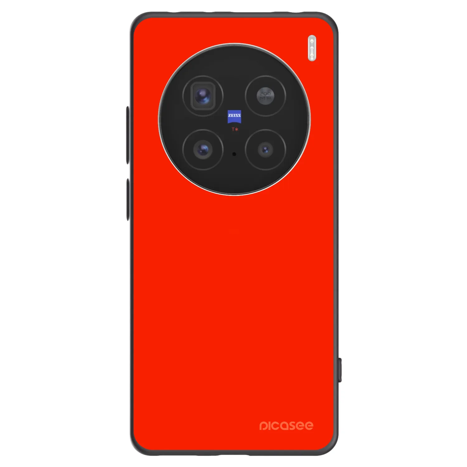 Picasee crna silikonska maskica za Vivo X200 Pro - Maranello Red