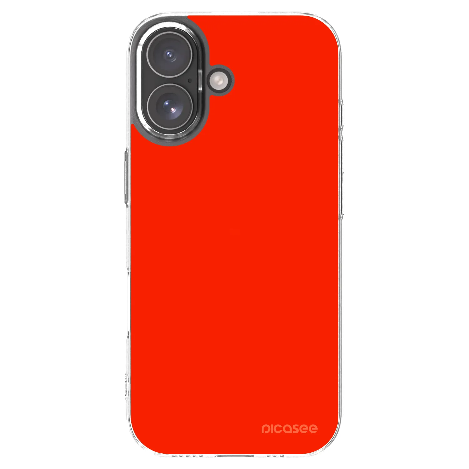 Picasee silikonska prozirna maskica za Apple iPhone 17 - Maranello Red
