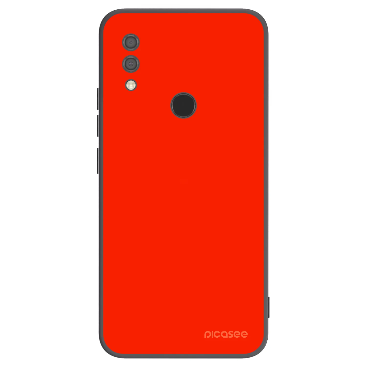 Picasee crna silikonska maskica za Xiaomi Redmi 7 - Maranello Red