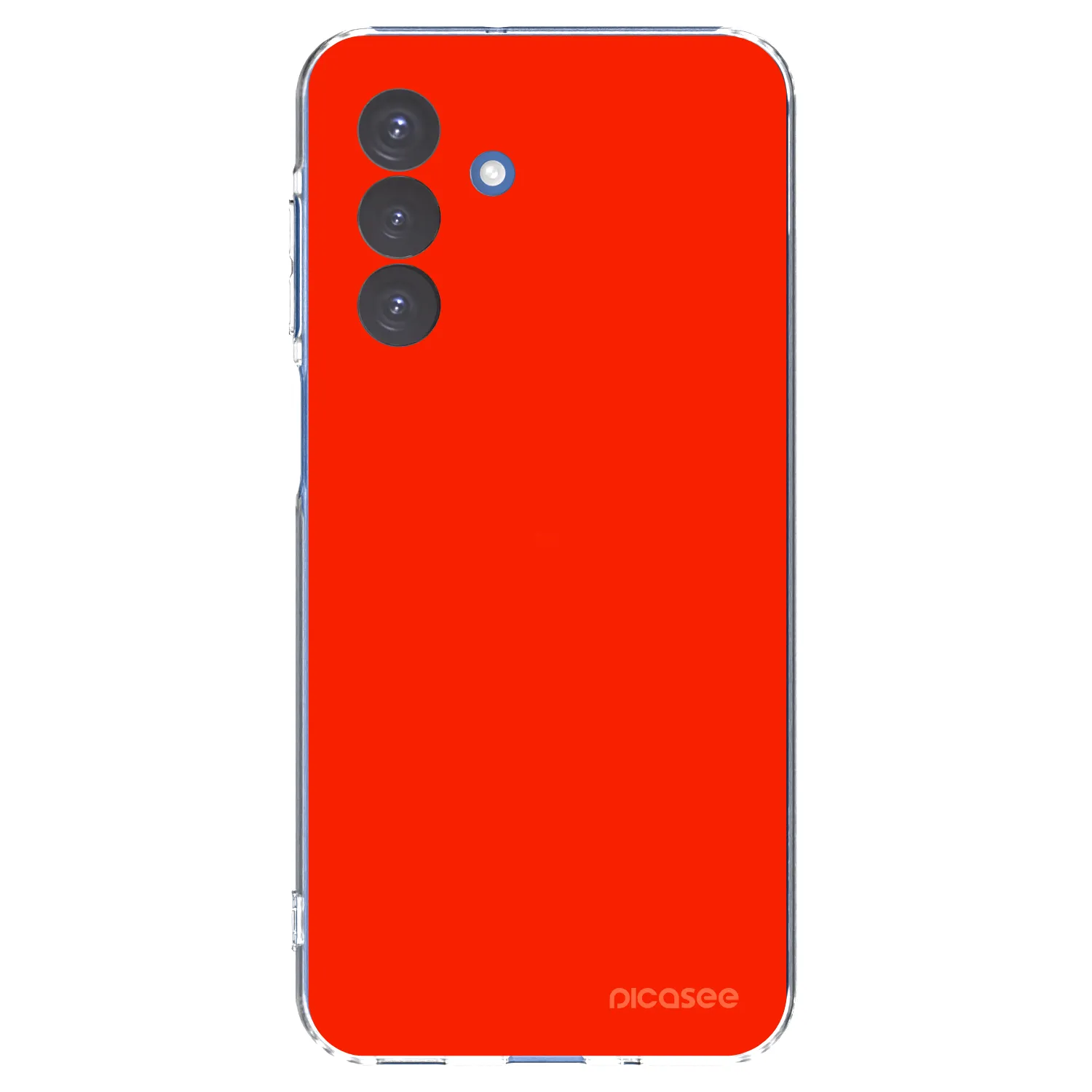 Picasee silikonska prozirna maskica za Samsung Galaxy A17 5G - Maranello Red