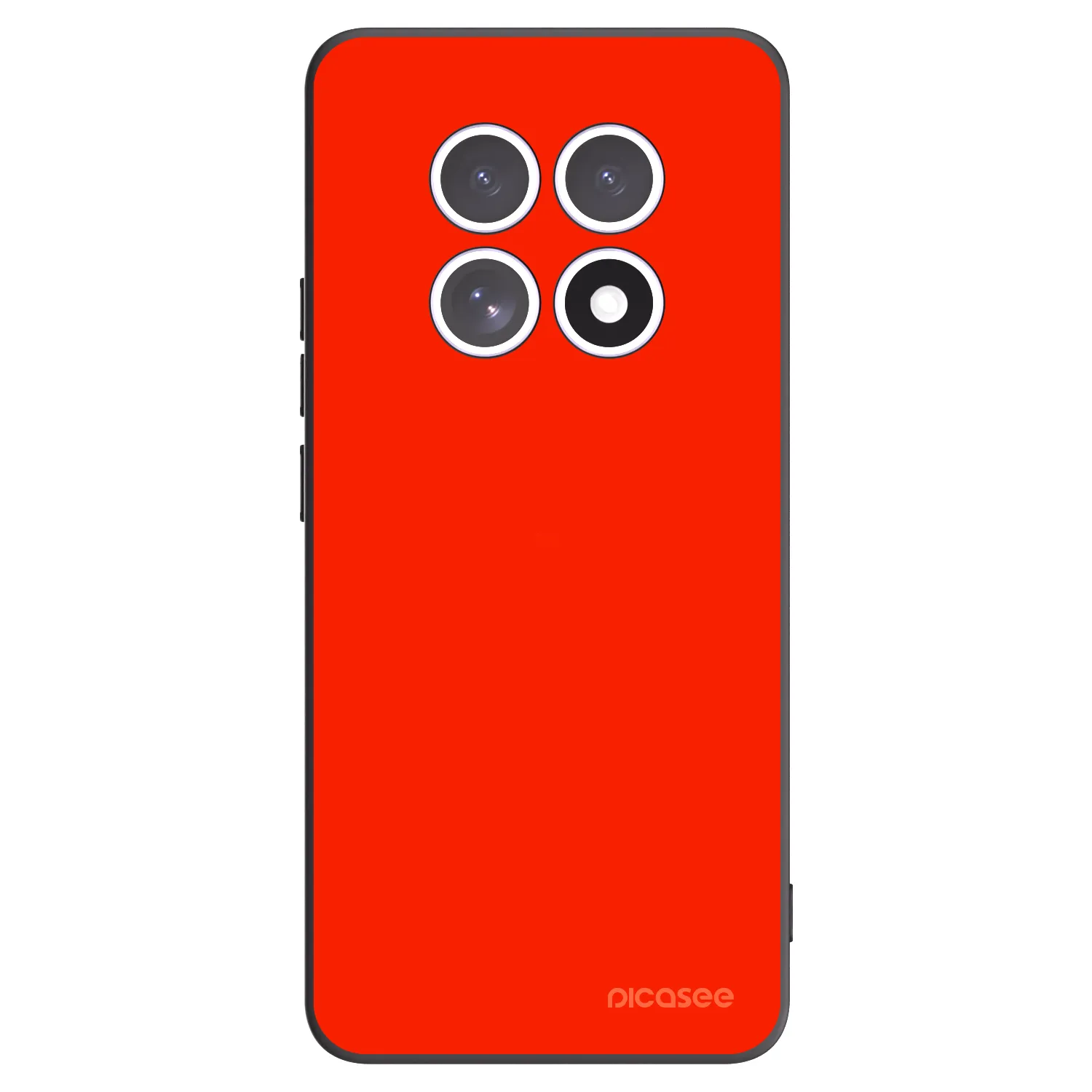 Picasee crna silikonska maskica za Xiaomi Redmi Note 15 - Maranello Red