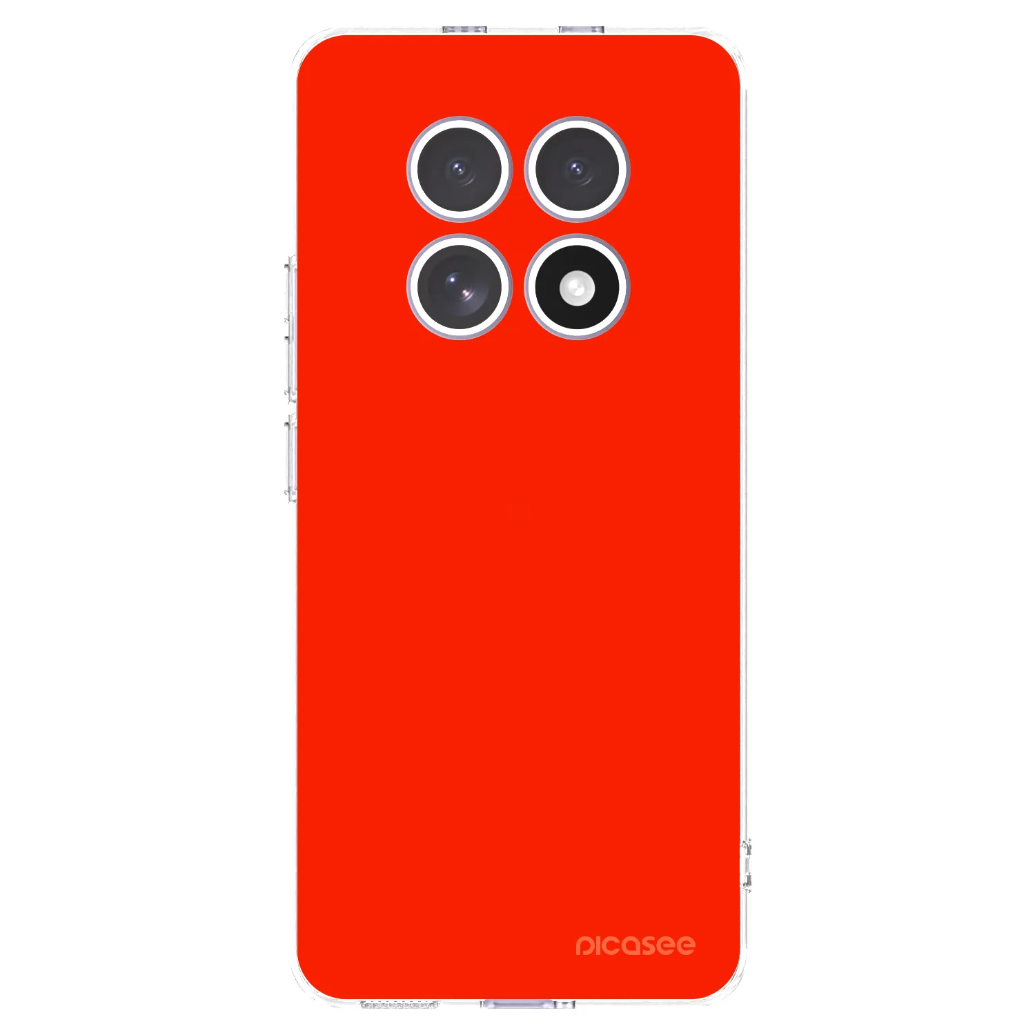 Picasee silikonska prozirna maskica za Xiaomi Redmi Note 15 - Maranello Red