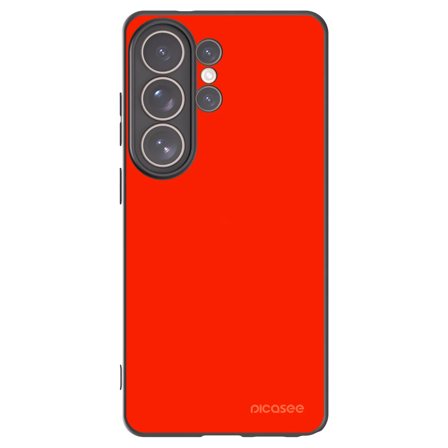Picasee crna silikonska maskica za Samsung Galaxy S26 Ultra - Maranello Red