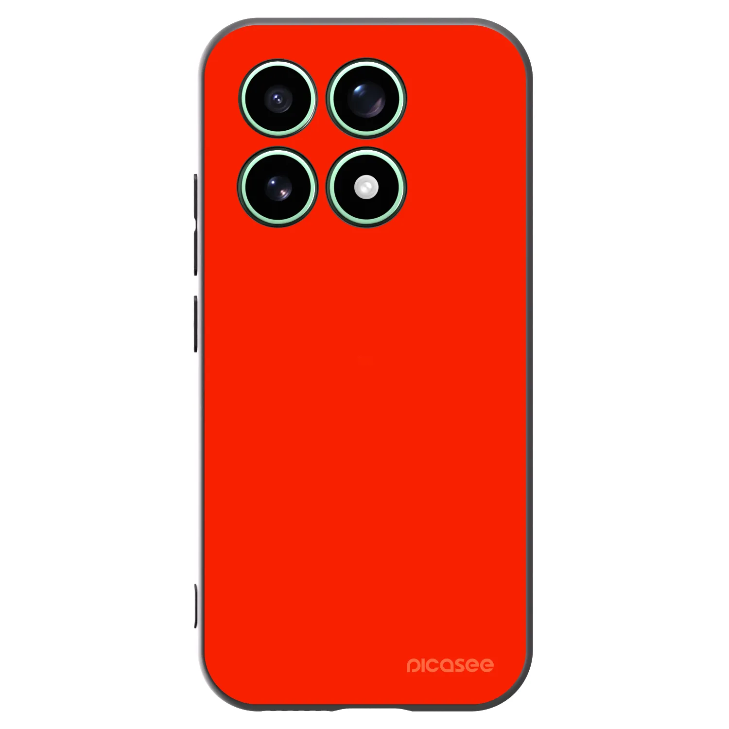 Picasee crna silikonska maskica za Xiaomi 17 - Maranello Red