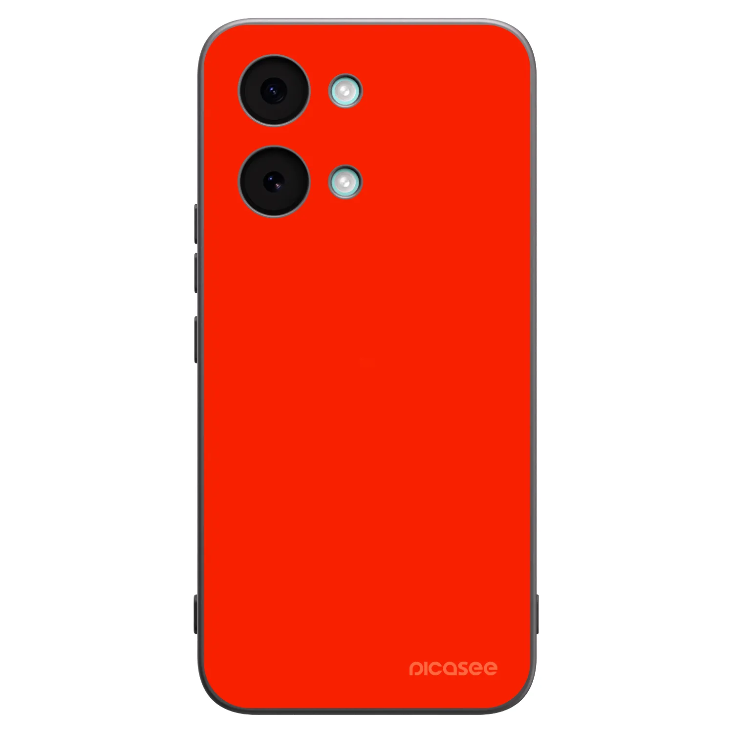 Picasee crna silikonska maskica za Xiaomi Poco X8 Pro Max - Maranello Red