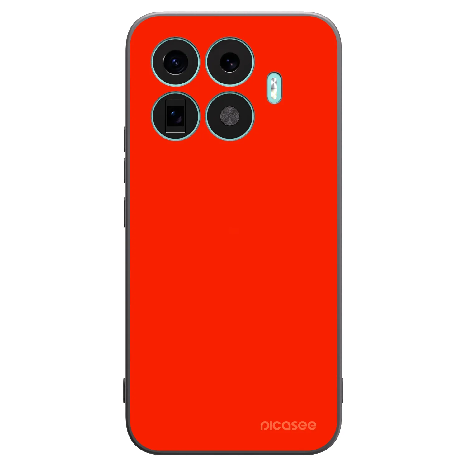Picasee crna silikonska maskica za Xiaomi 17T Pro - Maranello Red