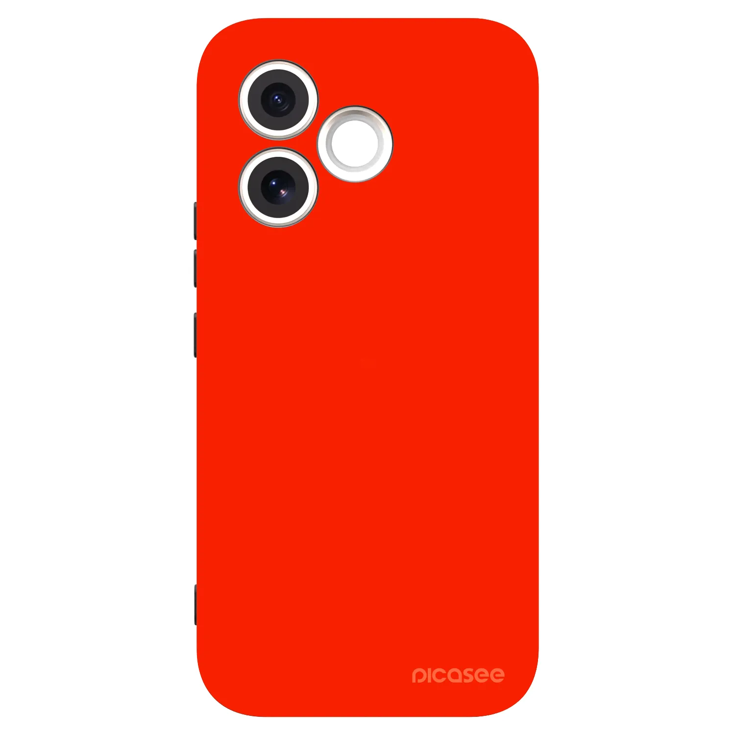 Picasee crna silikonska maskica za Honor 600 Lite - Maranello Red