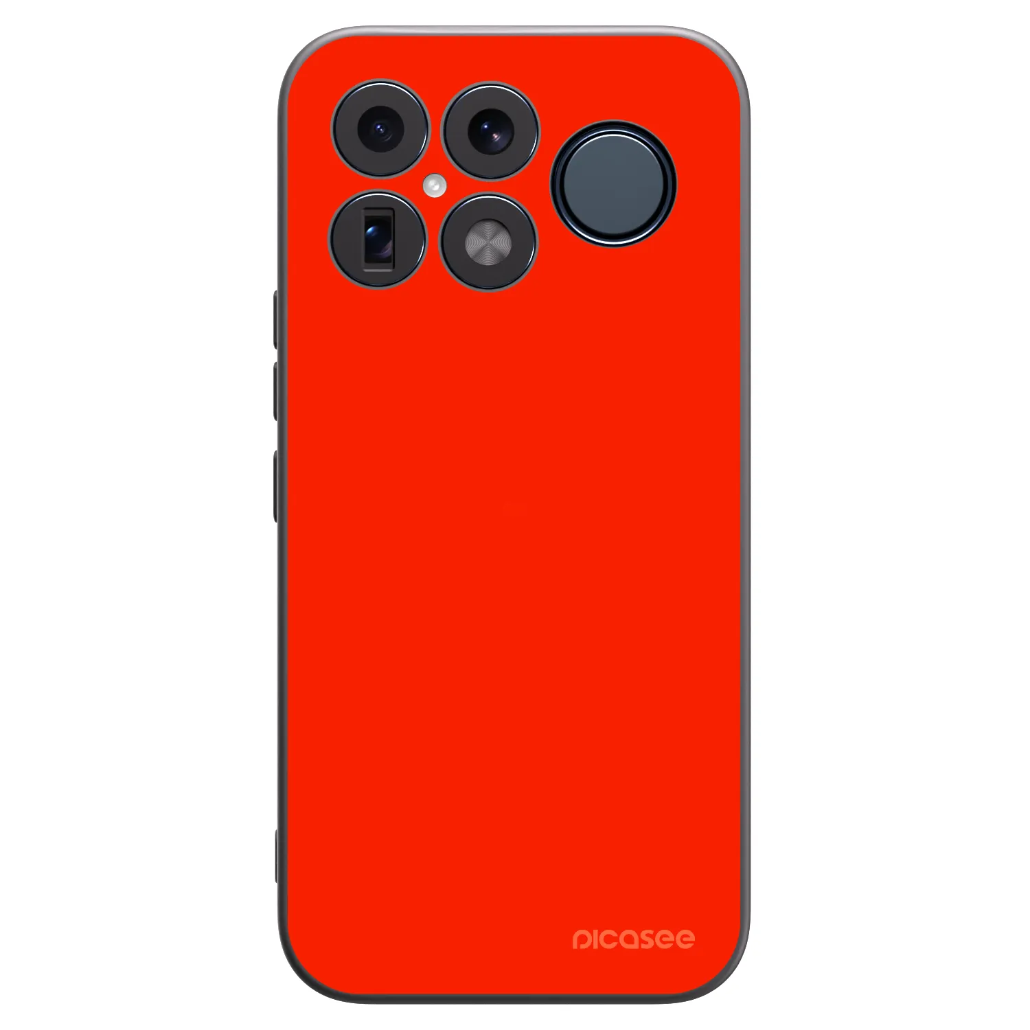 Picasee crna silikonska maskica za Xiaomi Poco F8 Ultra - Maranello Red