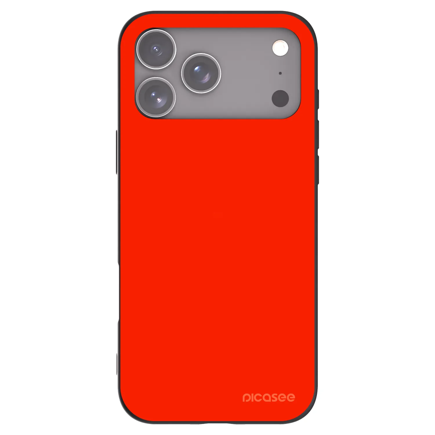 Picasee crna silikonska maskica za Apple iPhone 18 Pro Max - Maranello Red