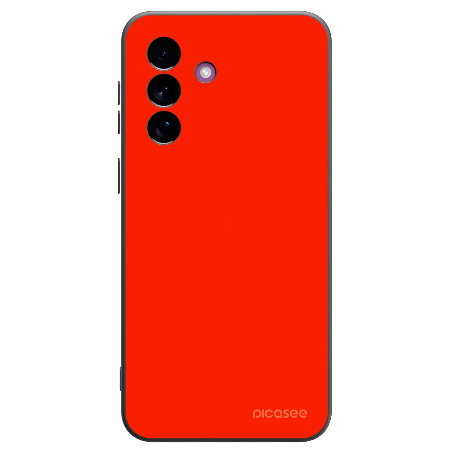 Picasee crna silikonska maskica za Samsung Galaxy A37 - Maranello Red