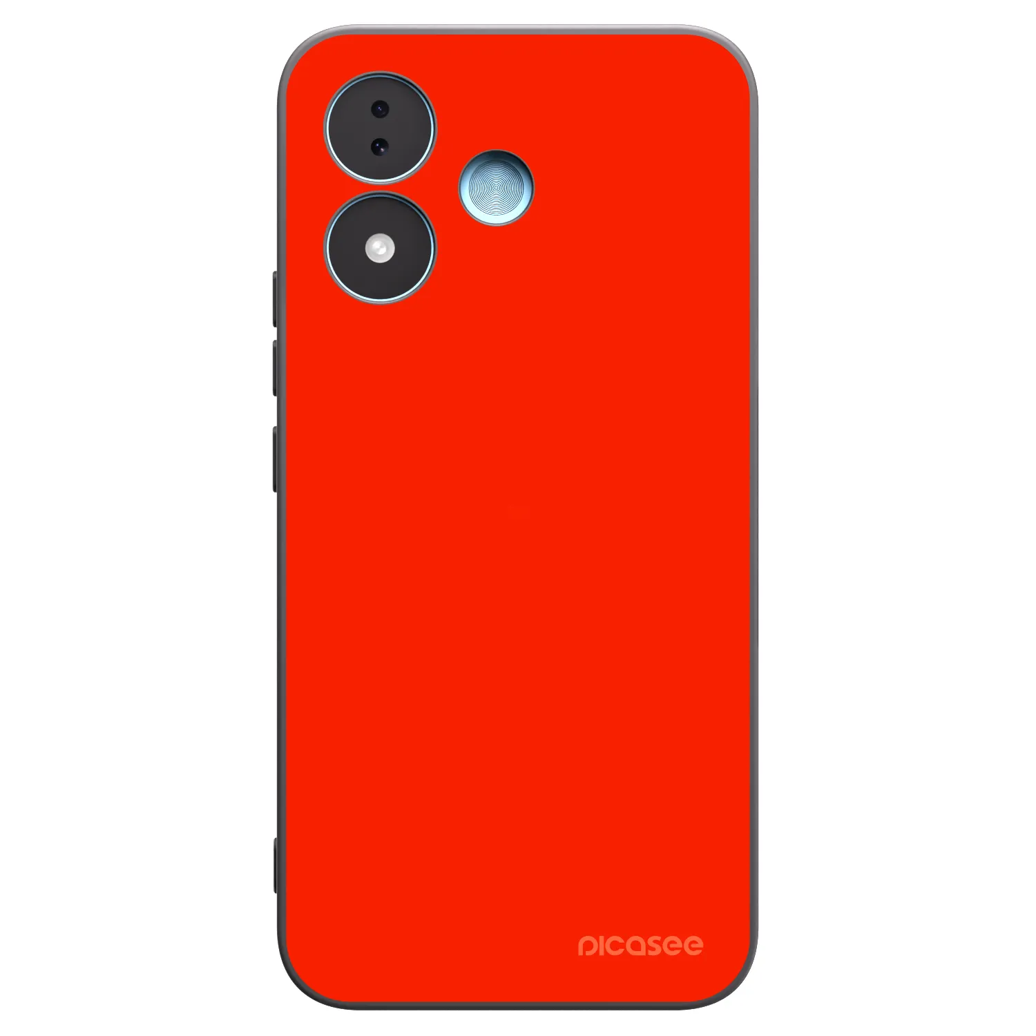 Picasee crna silikonska maskica za Xiaomi Redmi Note 17 5G - Maranello Red