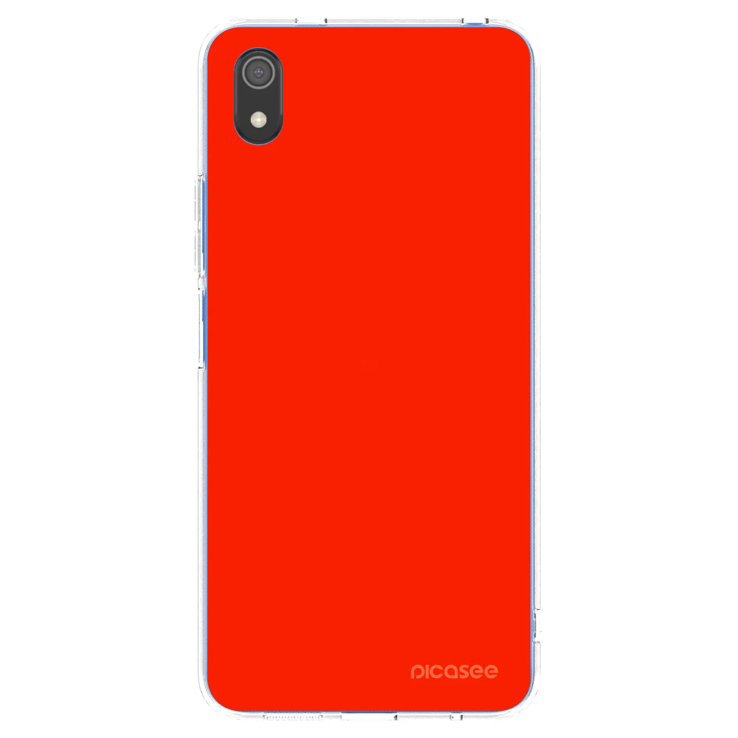Picasee silikonska prozirna maskica za Xiaomi Redmi 7A - Maranello Red