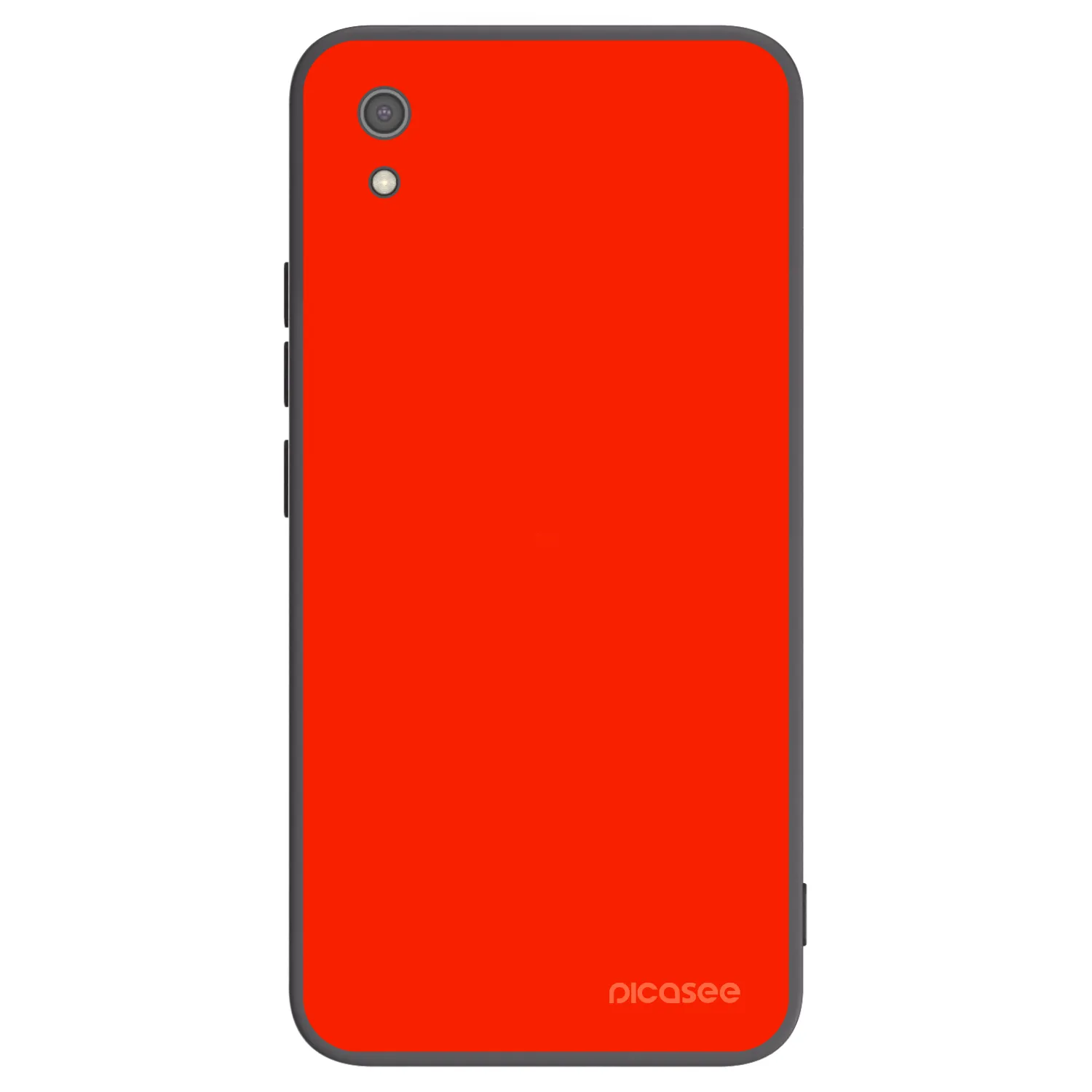 Picasee crna silikonska maskica za Xiaomi Redmi 7A - Maranello Red