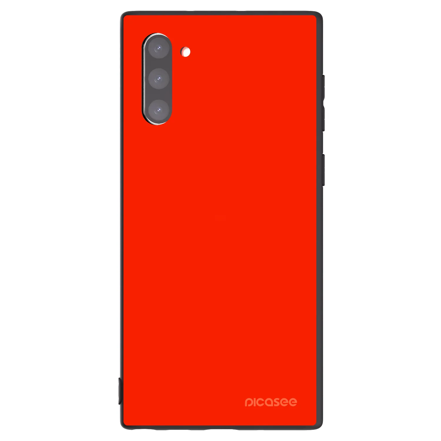 Picasee crna silikonska maskica za Samsung Galaxy Note 10 N970F - Maranello Red