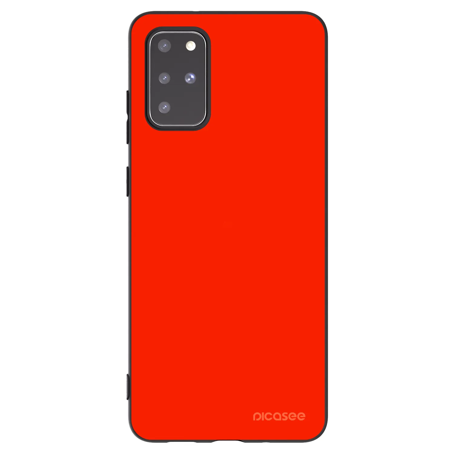 Picasee crna silikonska maskica za Samsung Galaxy S20+ G985F - Maranello Red