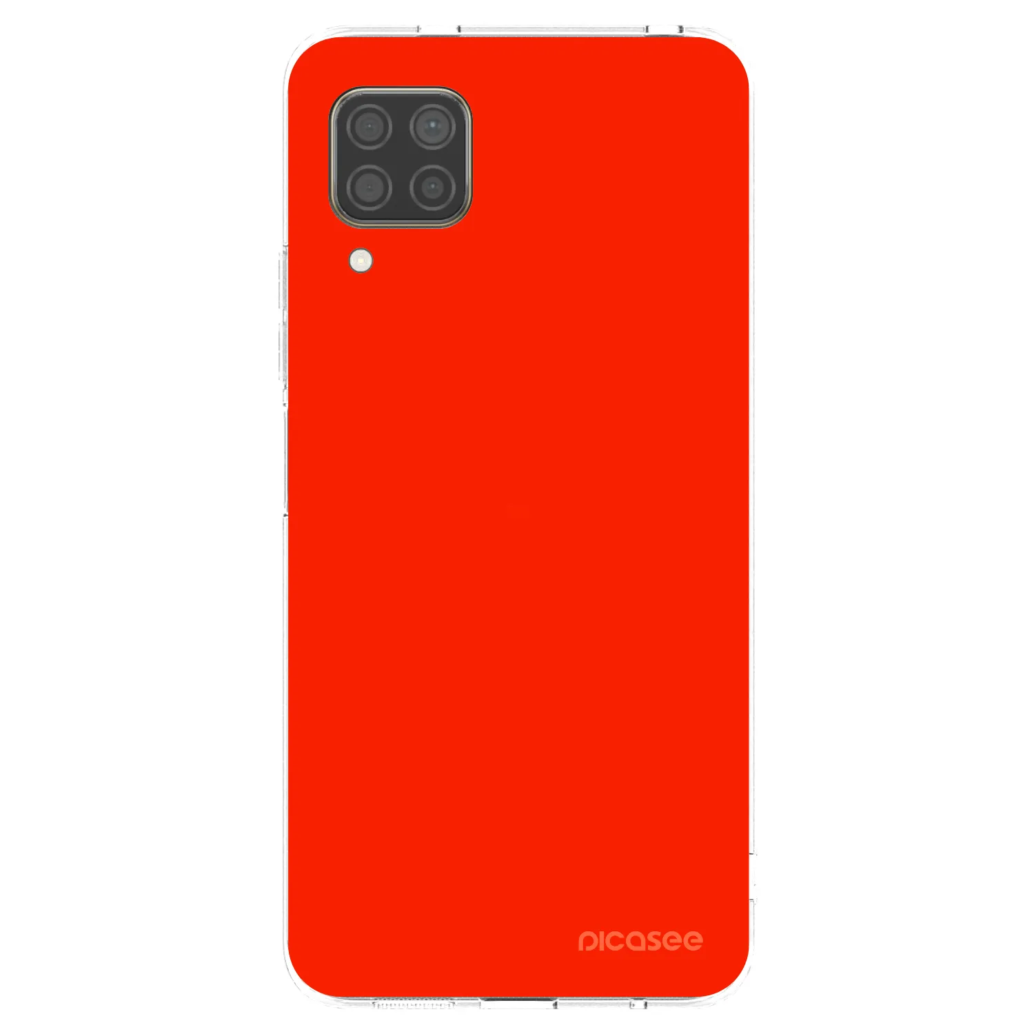 Picasee silikonska prozirna maskica za Huawei P40 Lite - Maranello Red