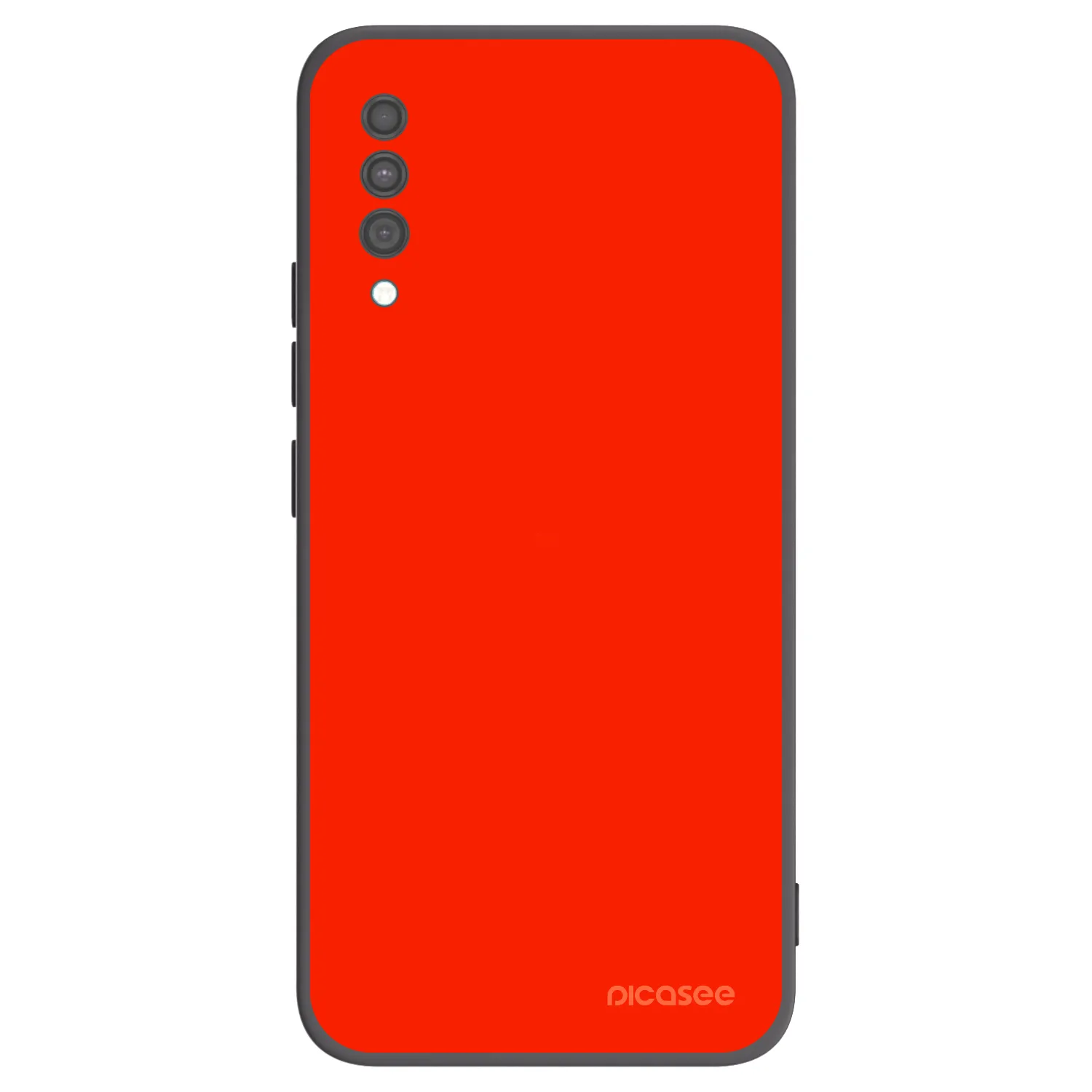 Picasee crna silikonska maskica za Samsung Galaxy A30s A307F - Maranello Red