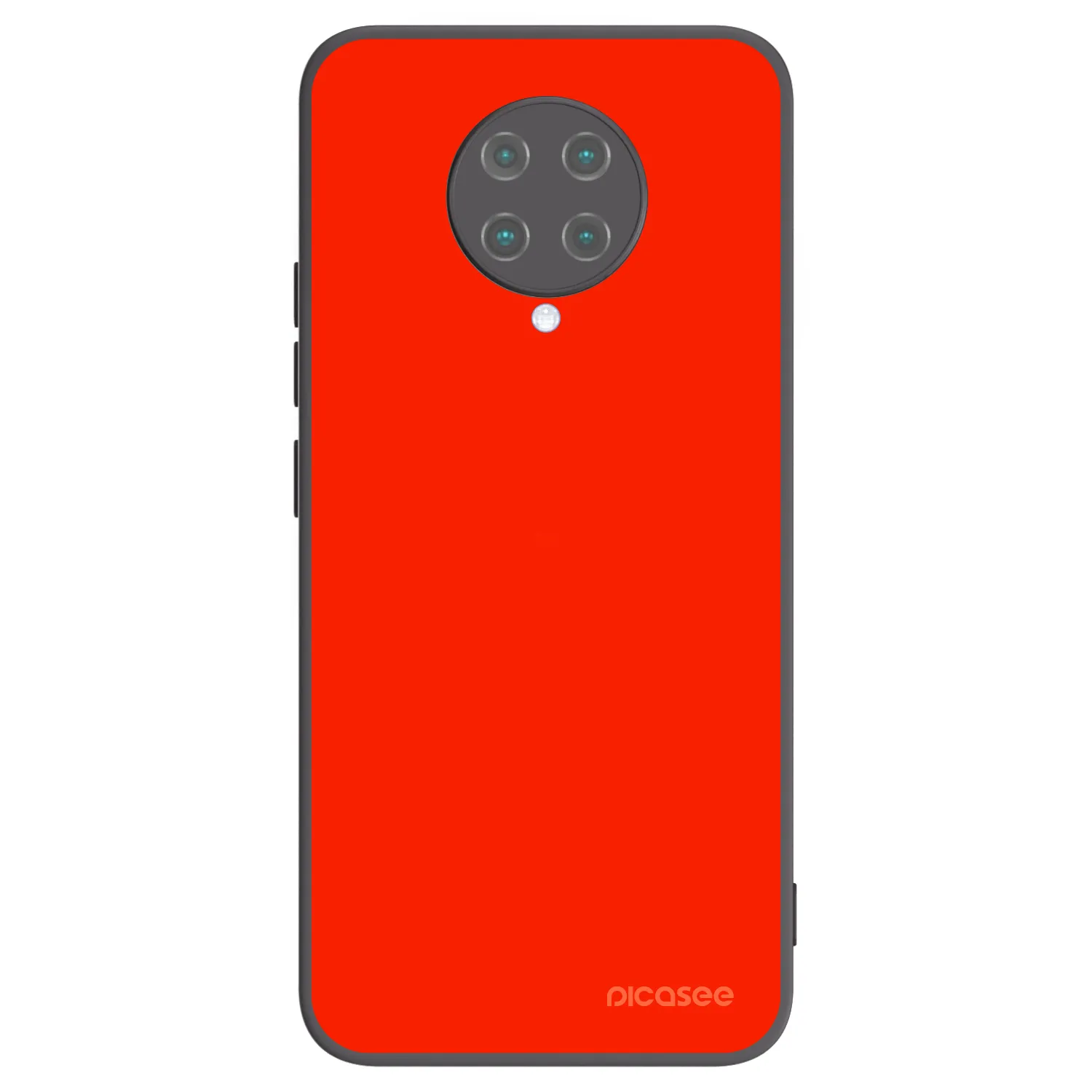 Picasee crna silikonska maskica za Xiaomi Poco F2 Pro - Maranello Red