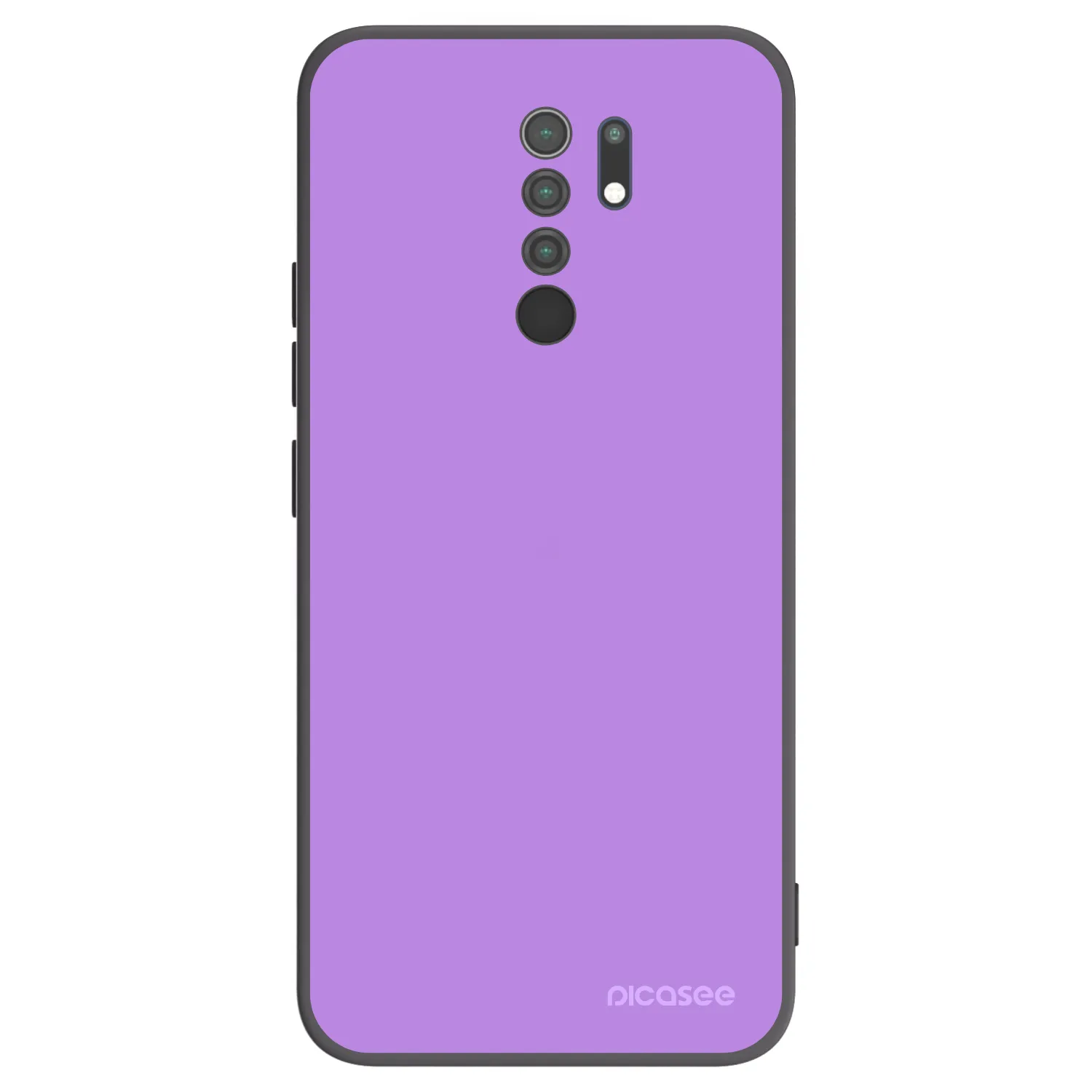 Picasee crna silikonska maskica za Xiaomi Redmi 9 - Mystic Melody