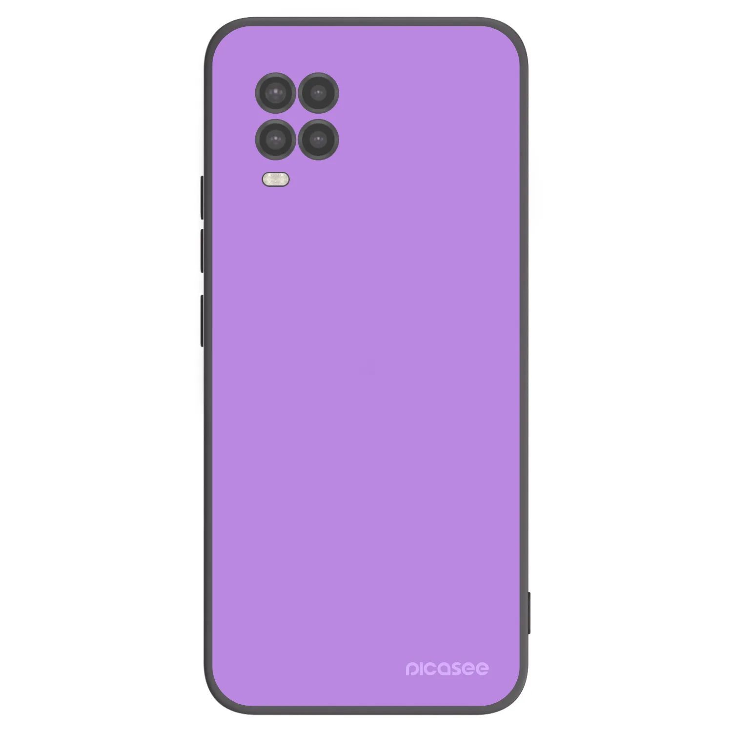 Picasee crna silikonska maskica za Xiaomi Mi 10 Lite - Mystic Melody