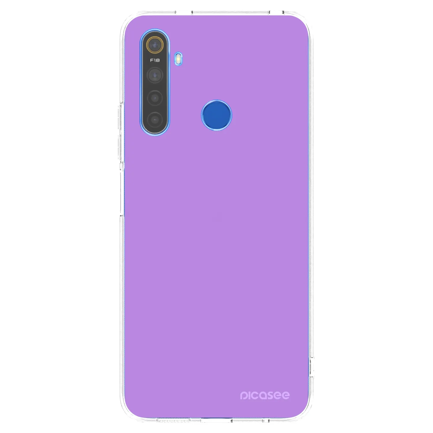 Picasee silikonska prozirna maskica za Realme 5 - Mystic Melody