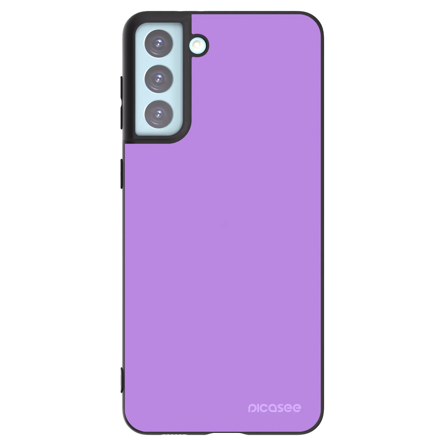 Picasee crna silikonska maskica za Samsung Galaxy S21+ 5G G996F - Mystic Melody