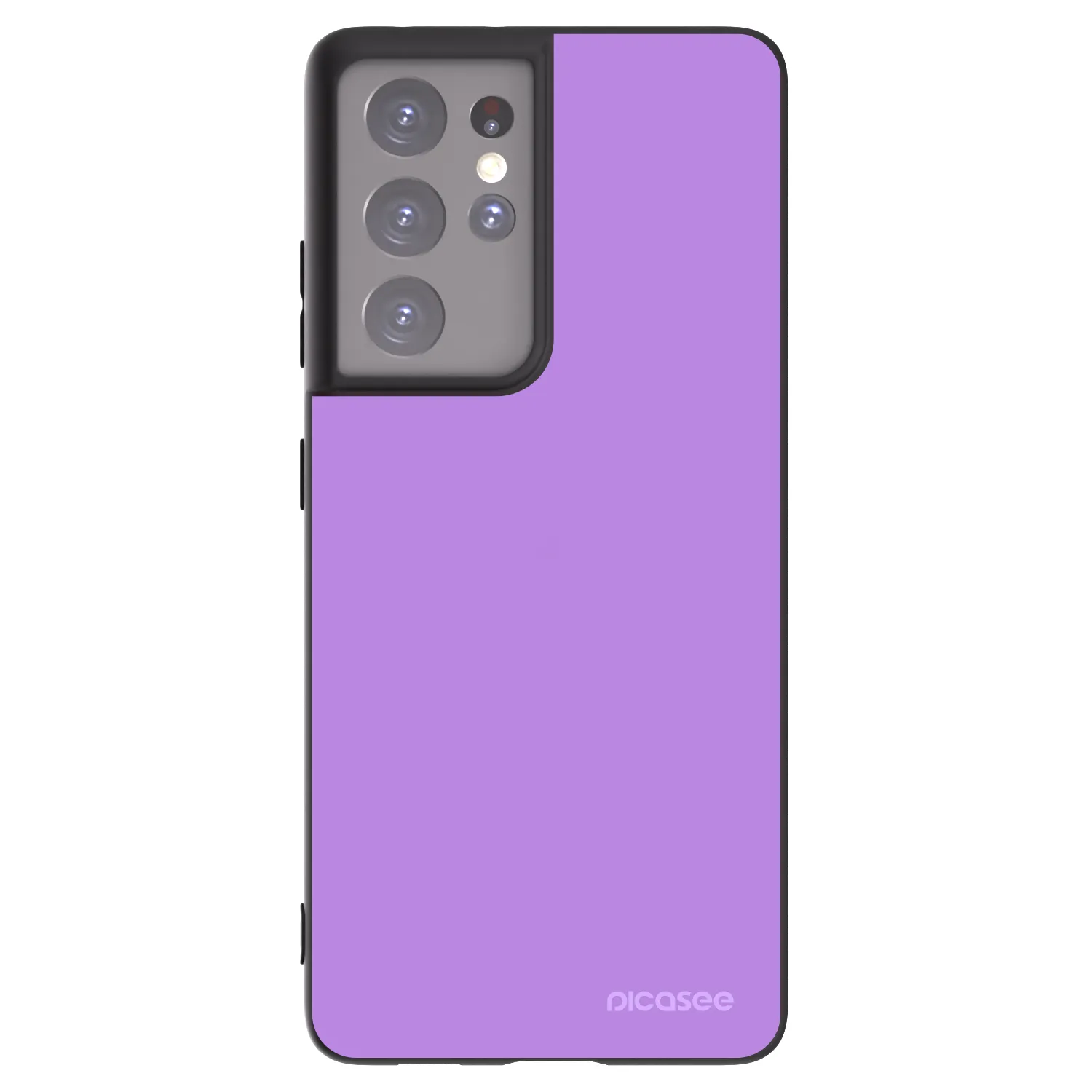 Picasee crna silikonska maskica za Samsung Galaxy S21 Ultra 5G G998B - Mystic Melody